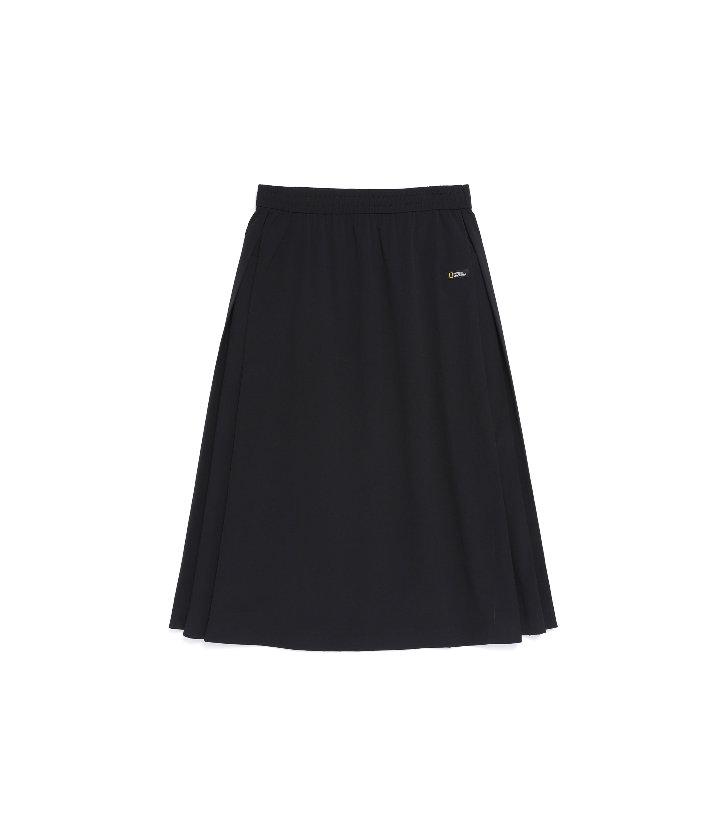Women's ADELIE Cooling Stretch A-Line Skirt<br>BLACK