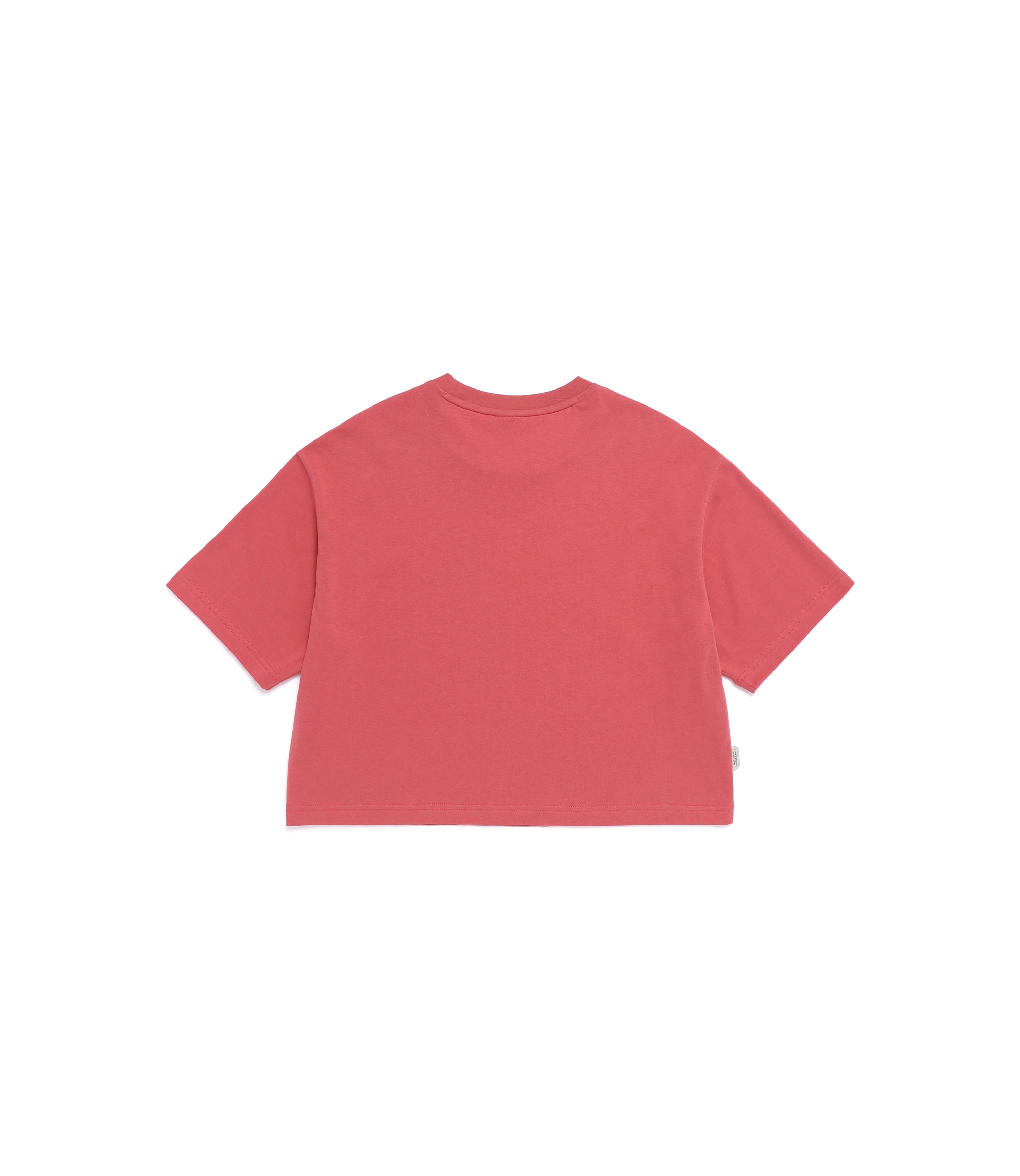 Women's RATEL Regen Overfit Cropped Short Sleeve Tee<br>ROSE