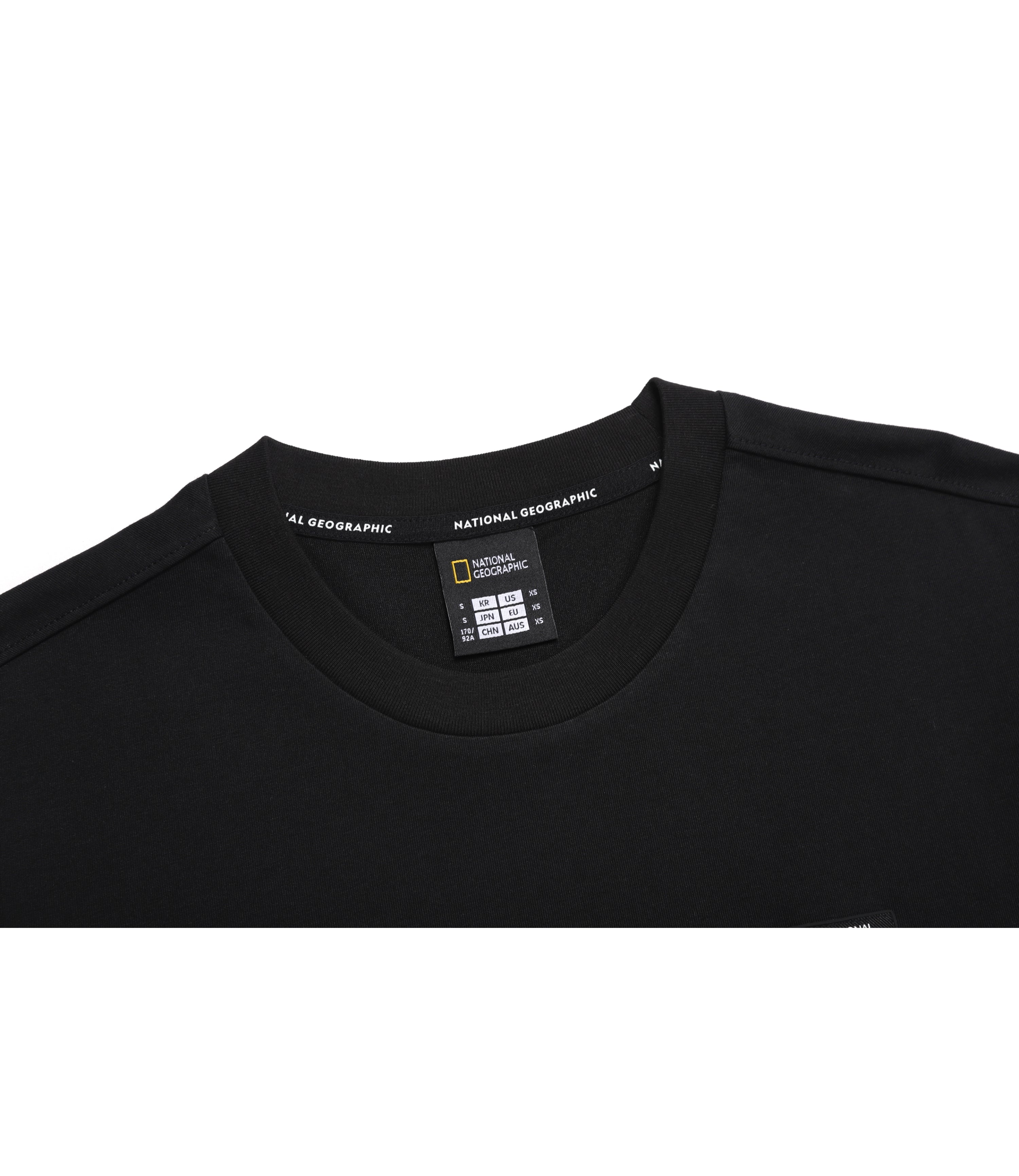 Unisex Regen Constellation Graphic Semi-Over Fit Short Sleeve Tee<br>CARBON BLACK