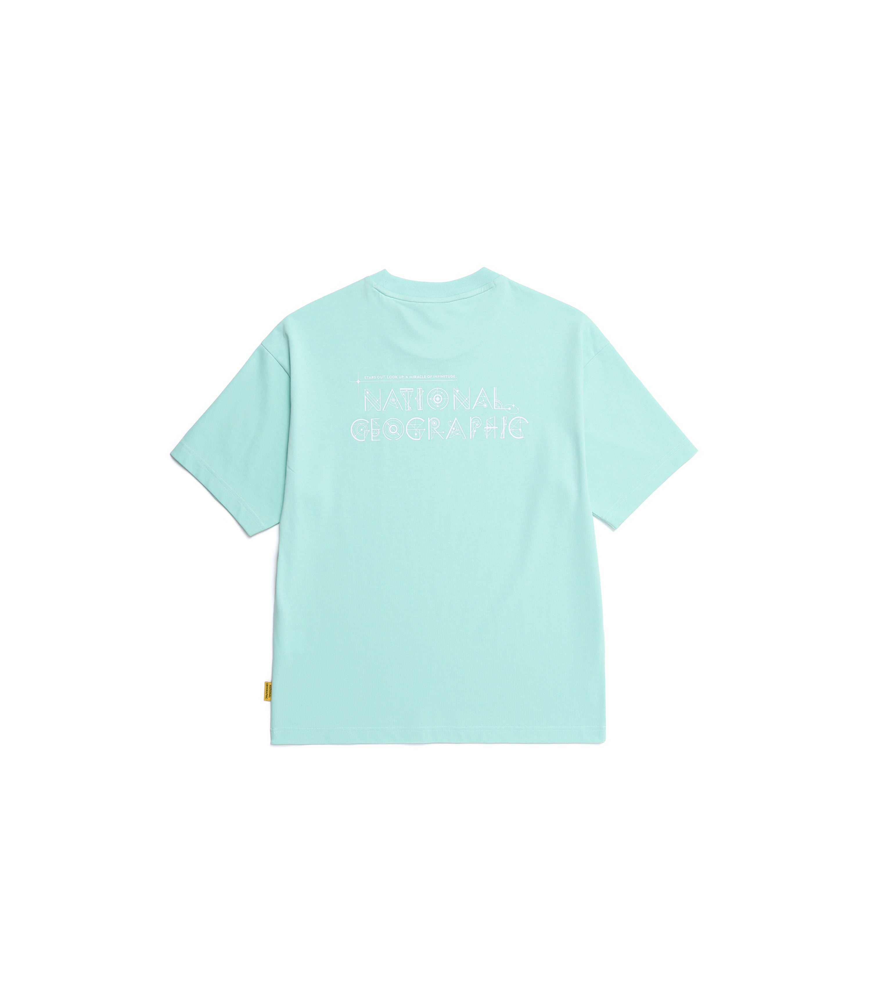 Unisex Regen Constellation Graphic Semi-Over Fit Short Sleeve Tee<br>MINT