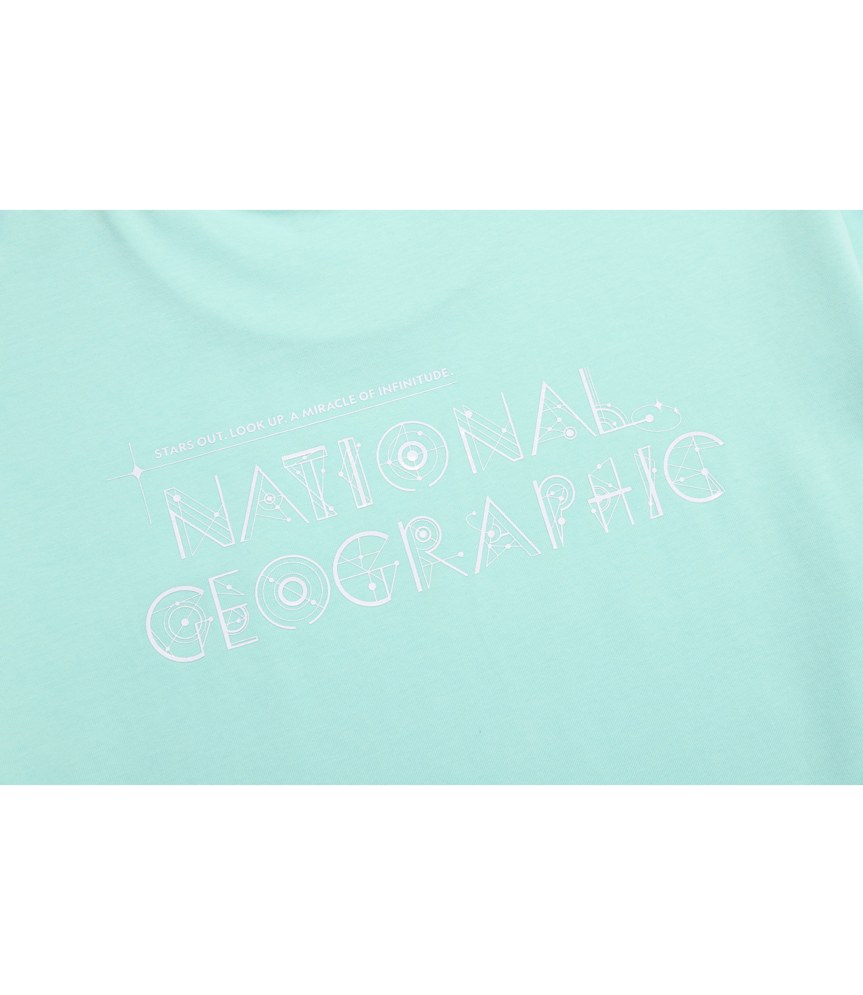 Unisex Regen Constellation Graphic Semi-Over Fit Short Sleeve Tee<br>MINT
