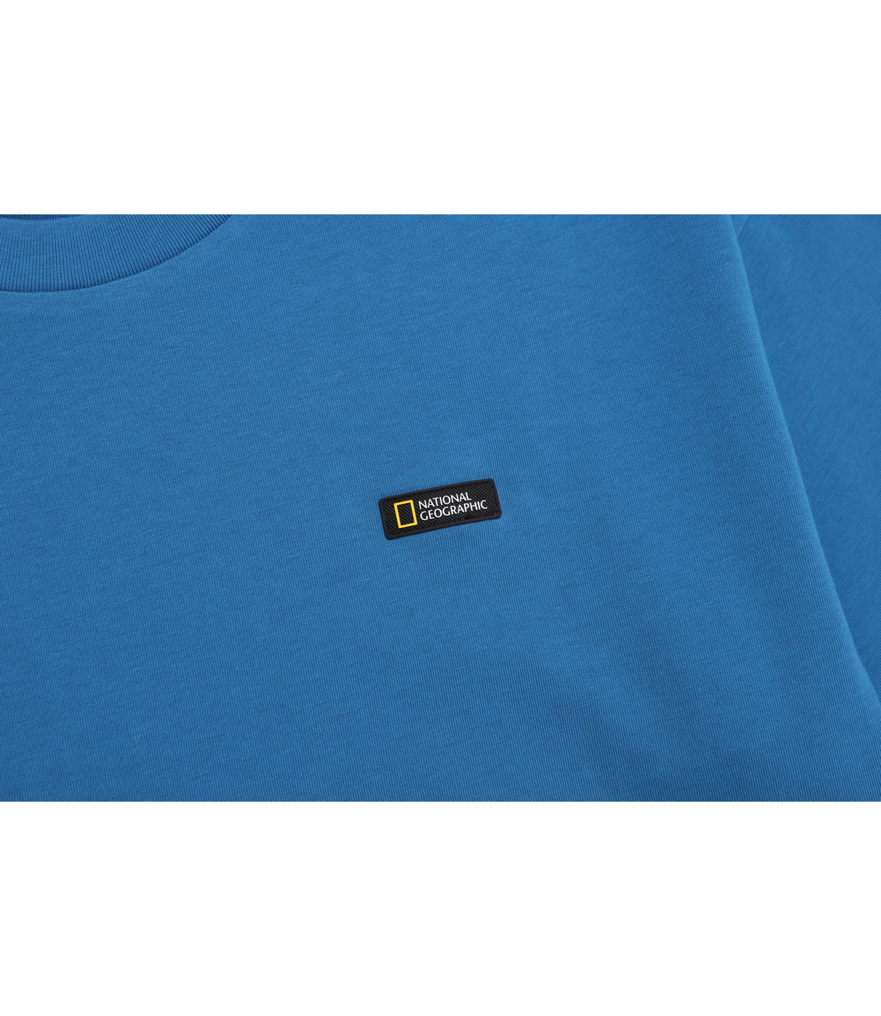 Unisex Regen Circle Graphic Semi-Over Fit Short Sleeve Tee<br>TURQUOISE