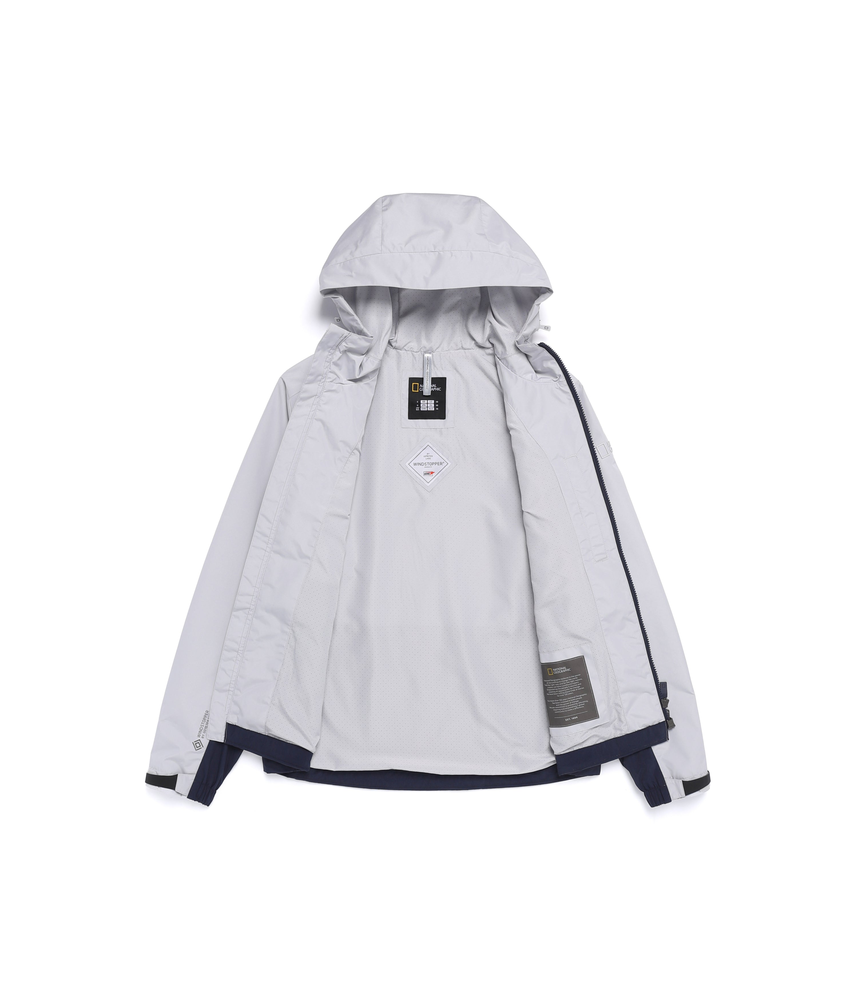 Unisex ATLAS Windstopper By Gore-Tex Labs Hooded Jacket<br>URBAN ICE