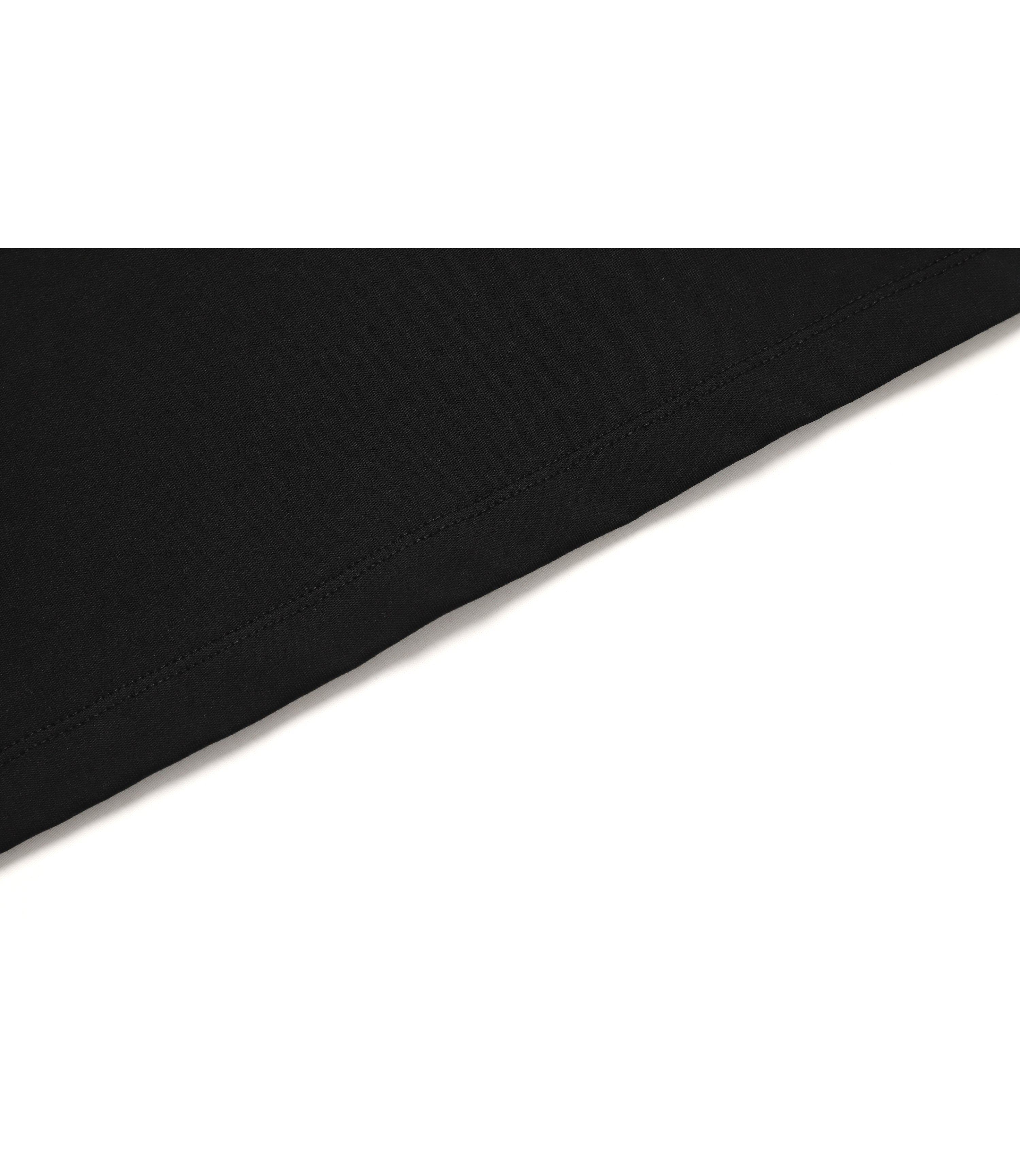 Women's LOGO Cropped Short Sleeve Tee<br>CARBON BLACK