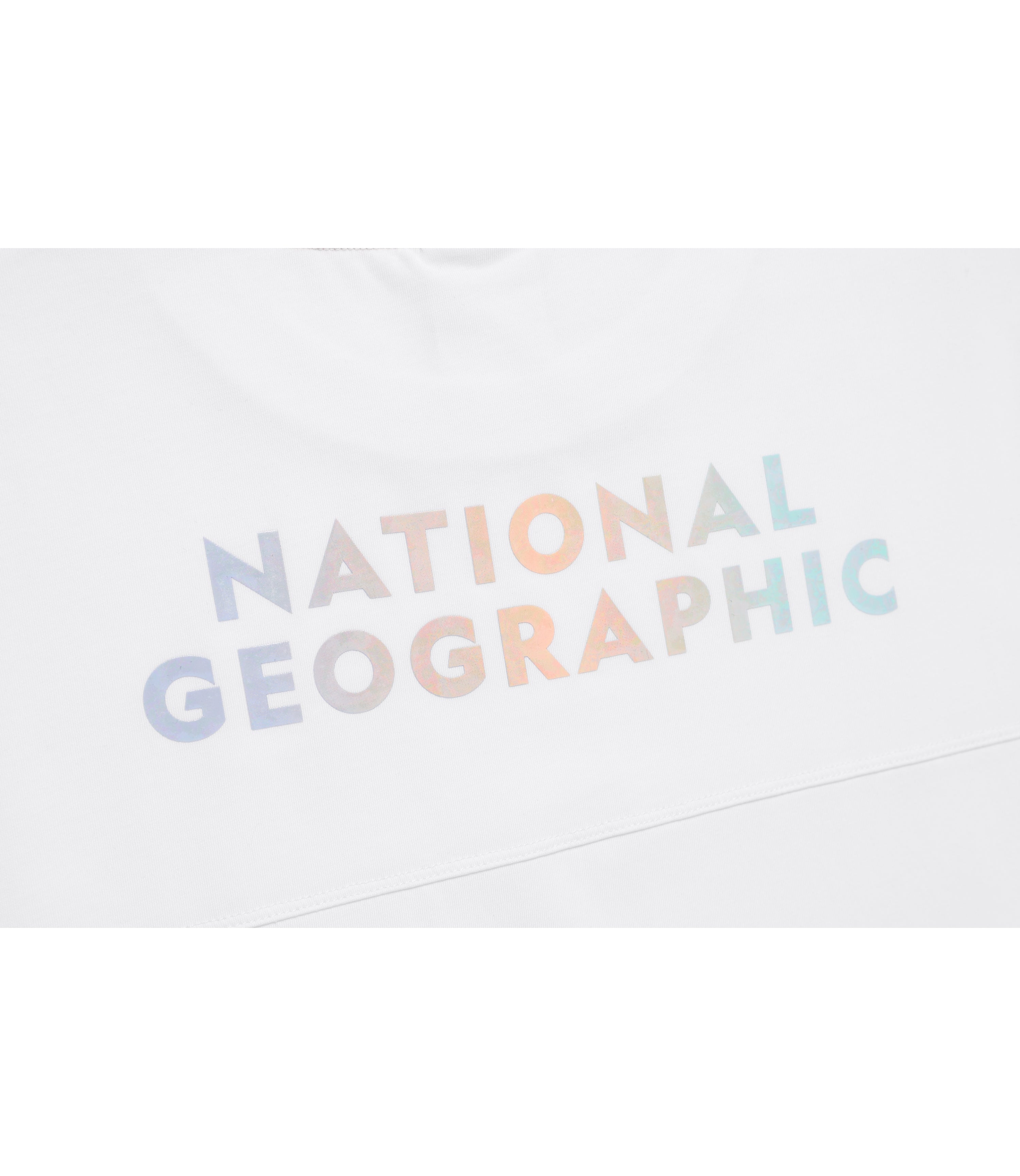 Women's LOGO Cropped Short Sleeve Tee<br>WHITE