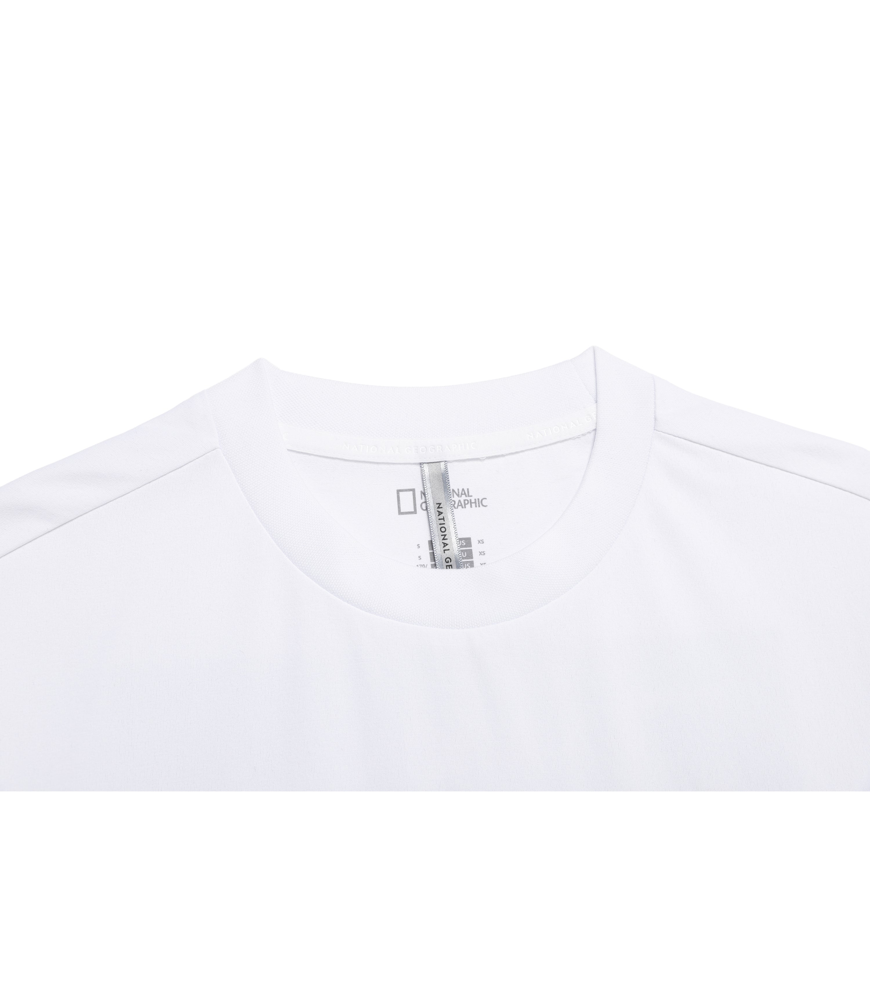 Unisex URBAN Big Logo Short Sleeve Tee<br>WHITE