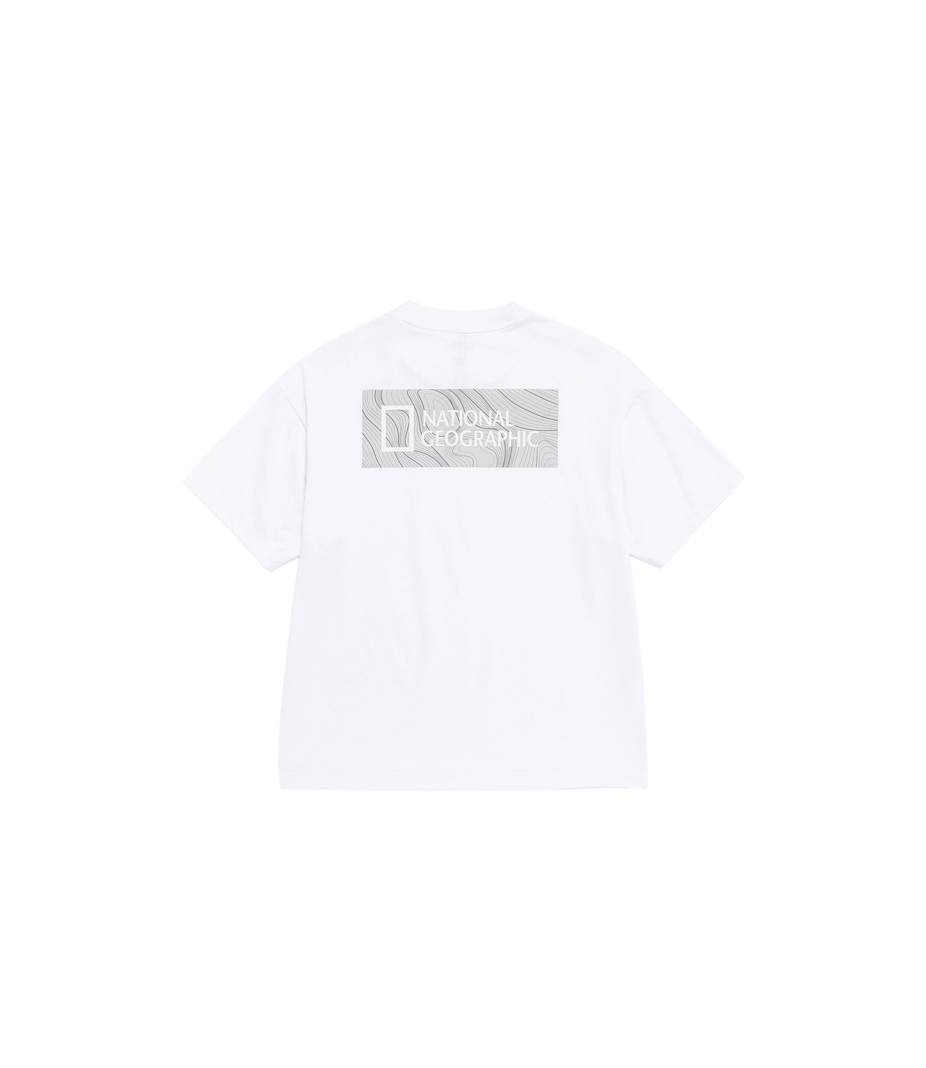 Unisex URBAN Big Logo Short Sleeve Tee<br>WHITE