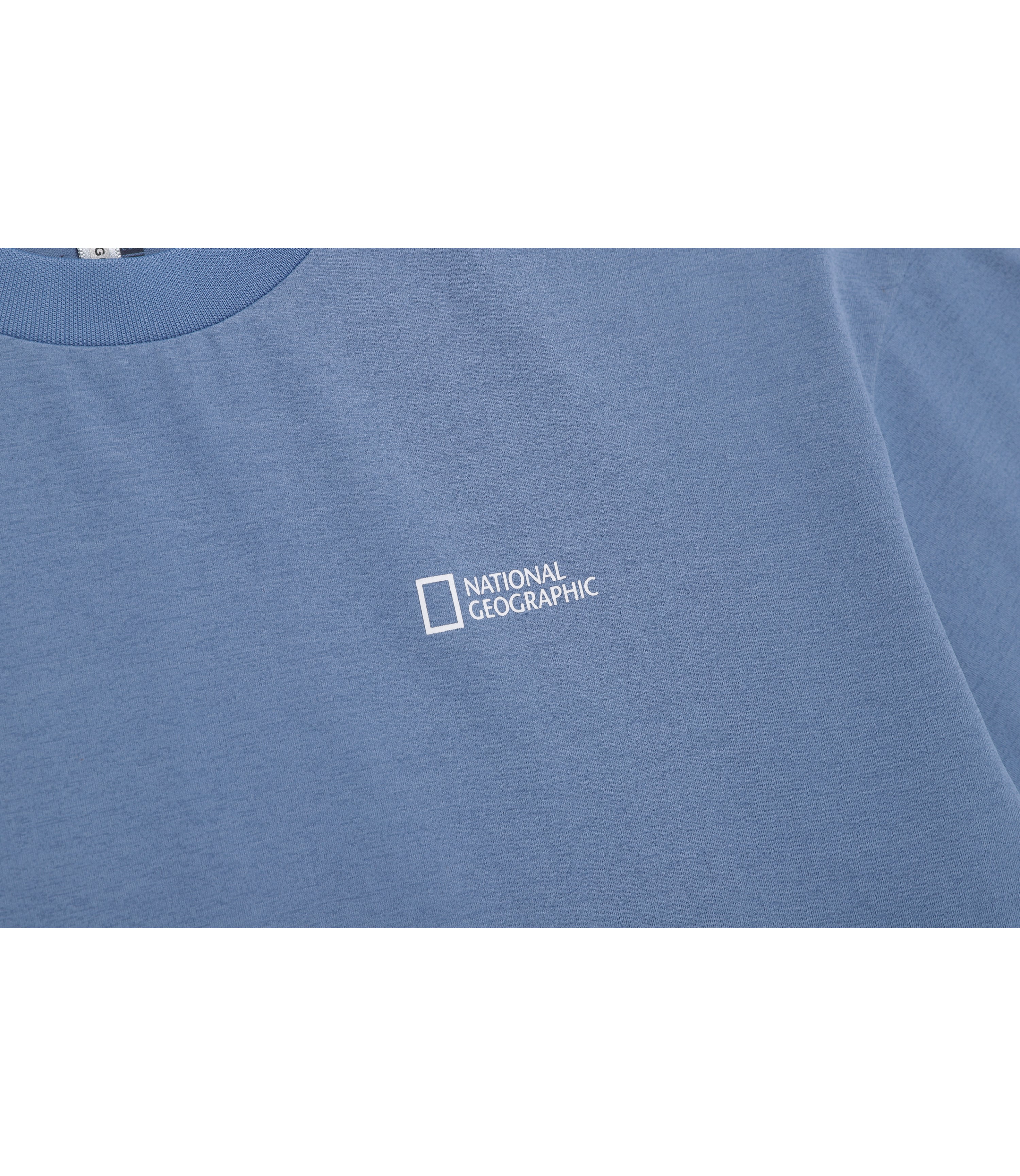 Unisex URBAN Big Logo Short Sleeve Tee<br>MIDDLE BLUE