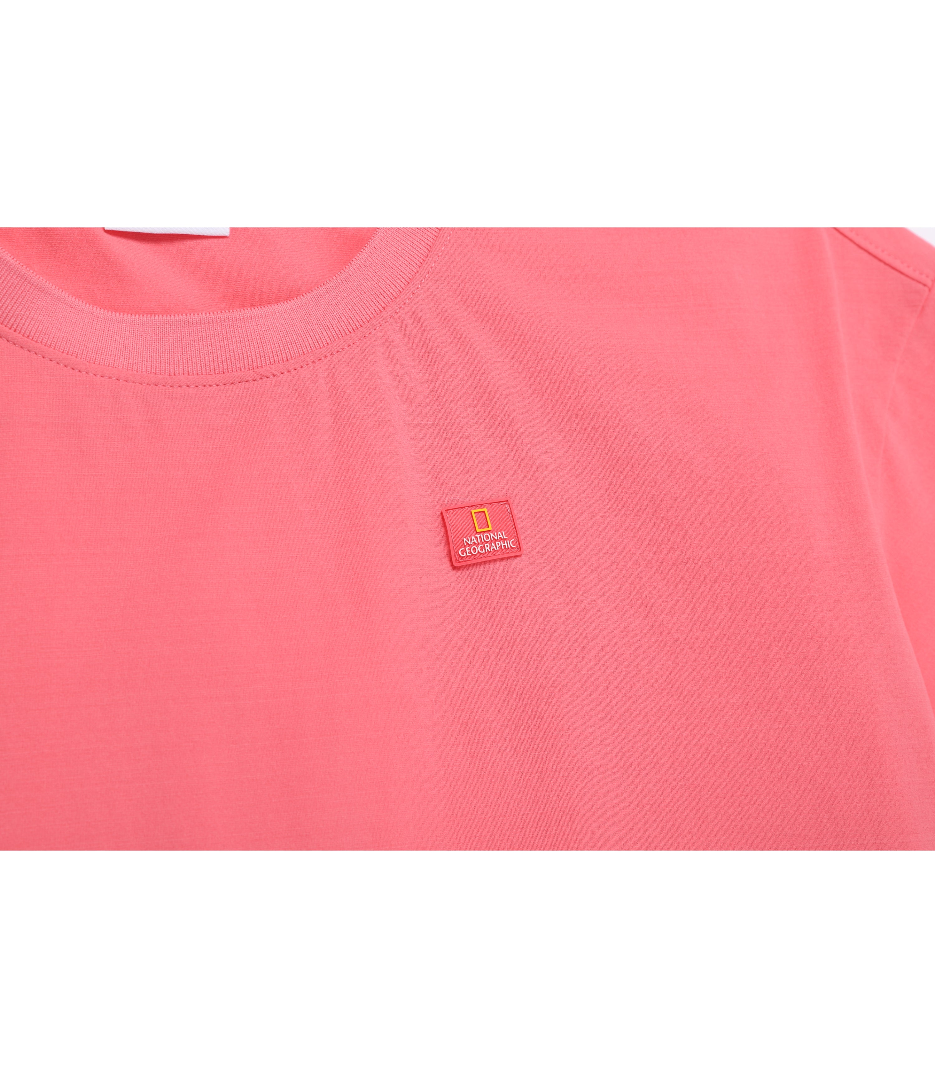 Women's Frozen Air Semi-Crop Short Sleeve Tee<br>CORAL PINK