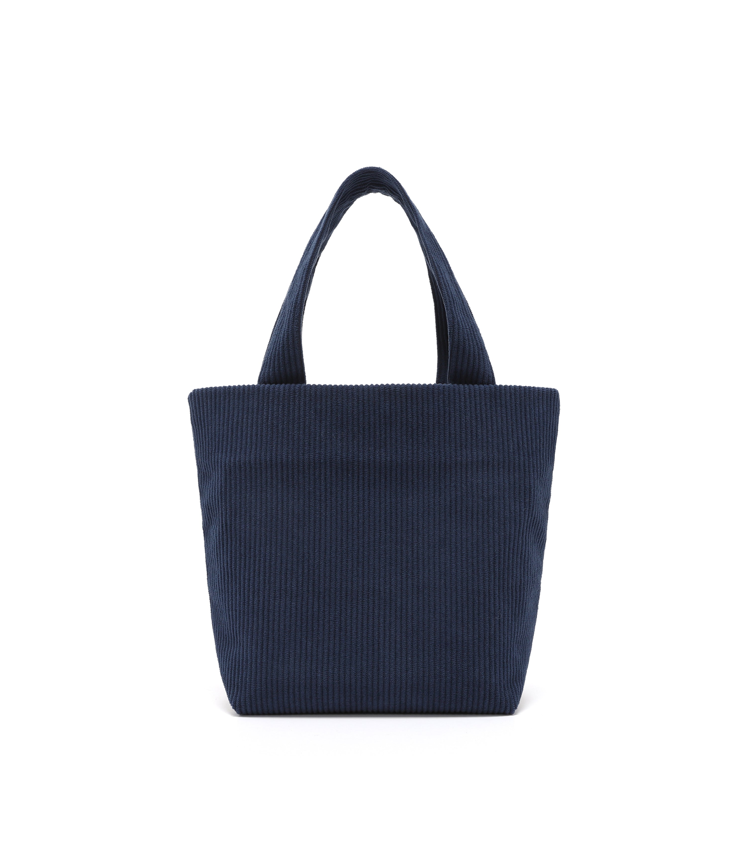 Corduroy Mini Tote Bag<br>NAVY
