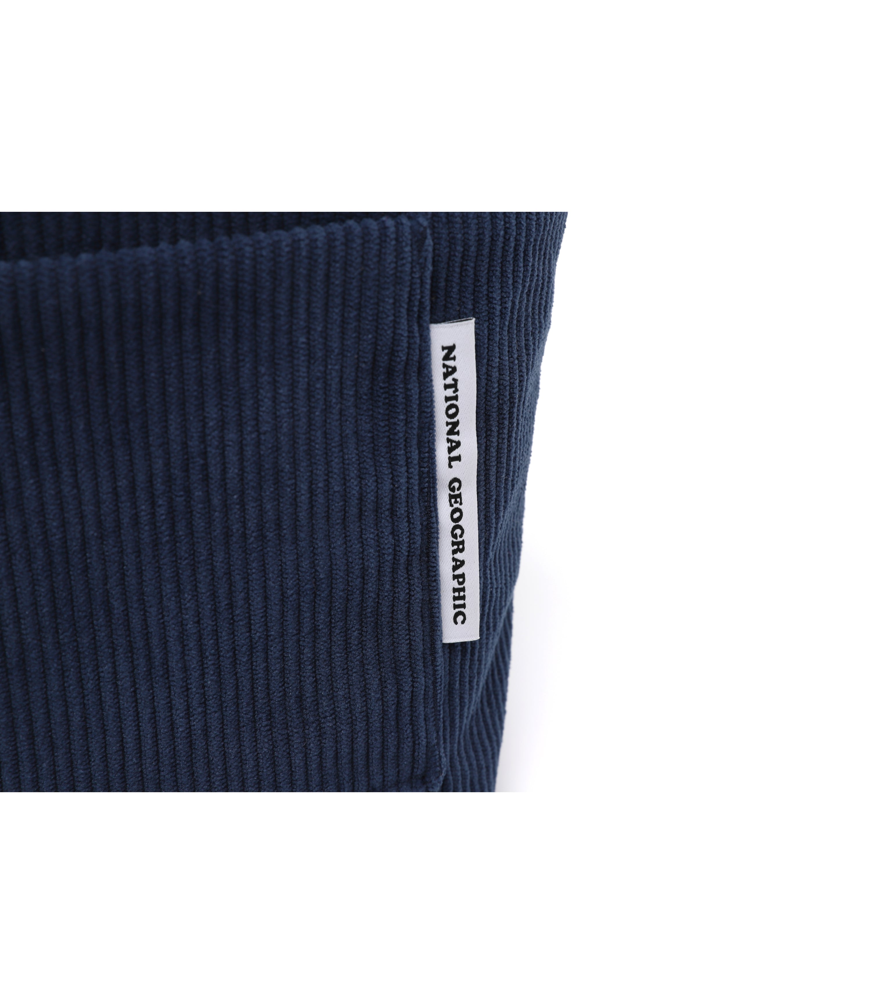 Corduroy Mini Tote Bag<br>NAVY