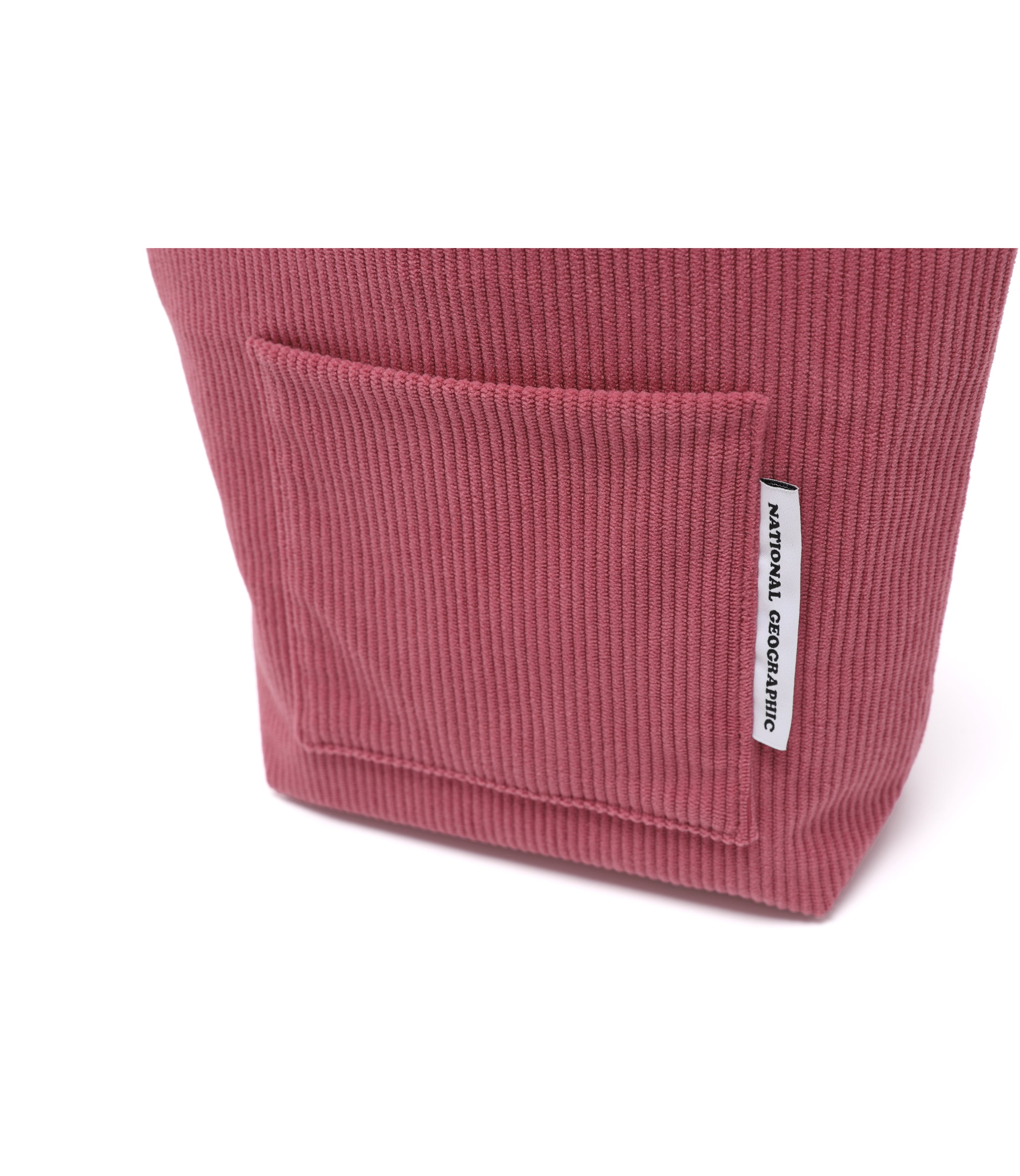 Corduroy Mini Tote Bag<br>D/PINK