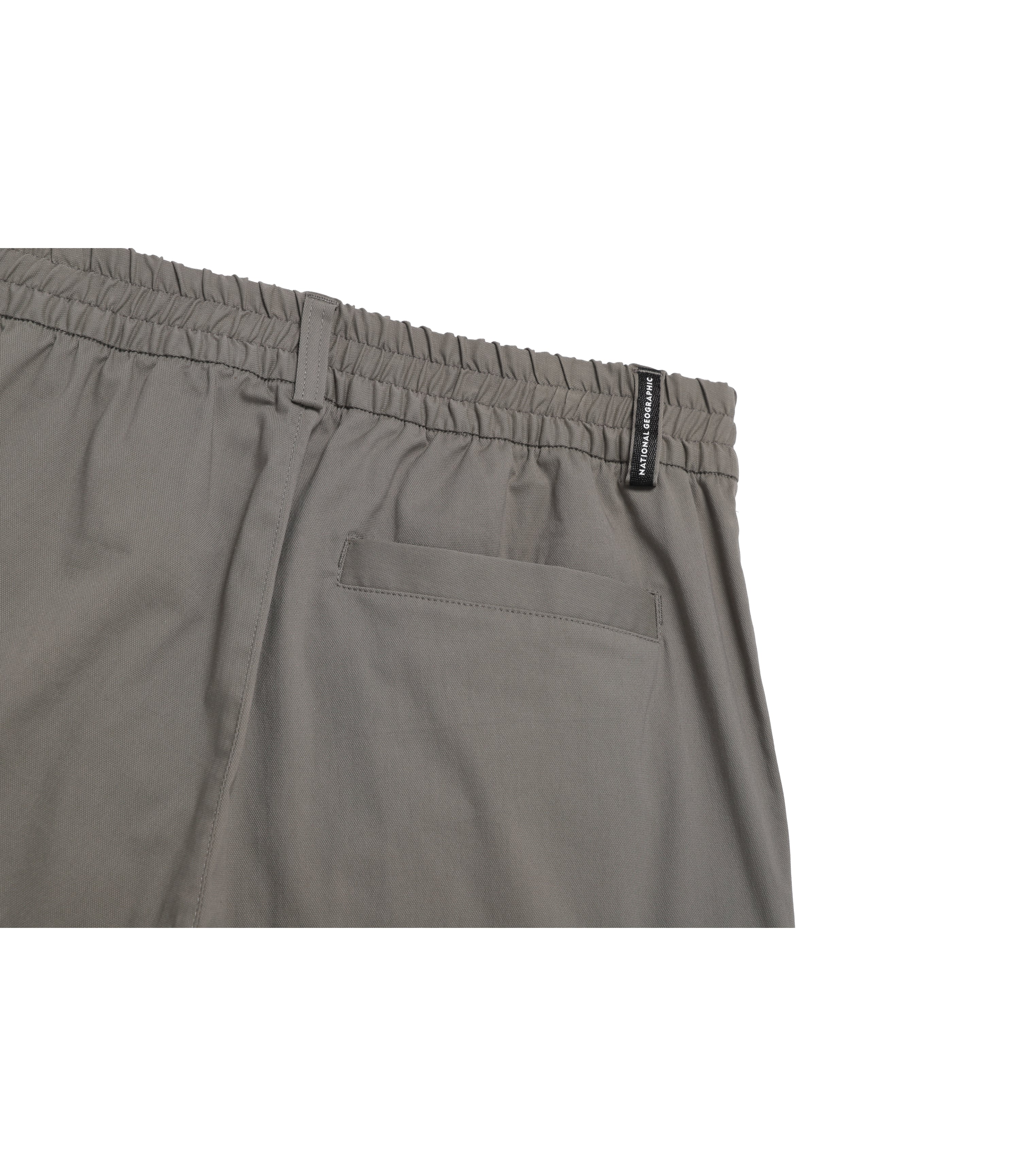 Unisex Cargo Pocket Knee-Length Short Pants<br>G/KHAKI