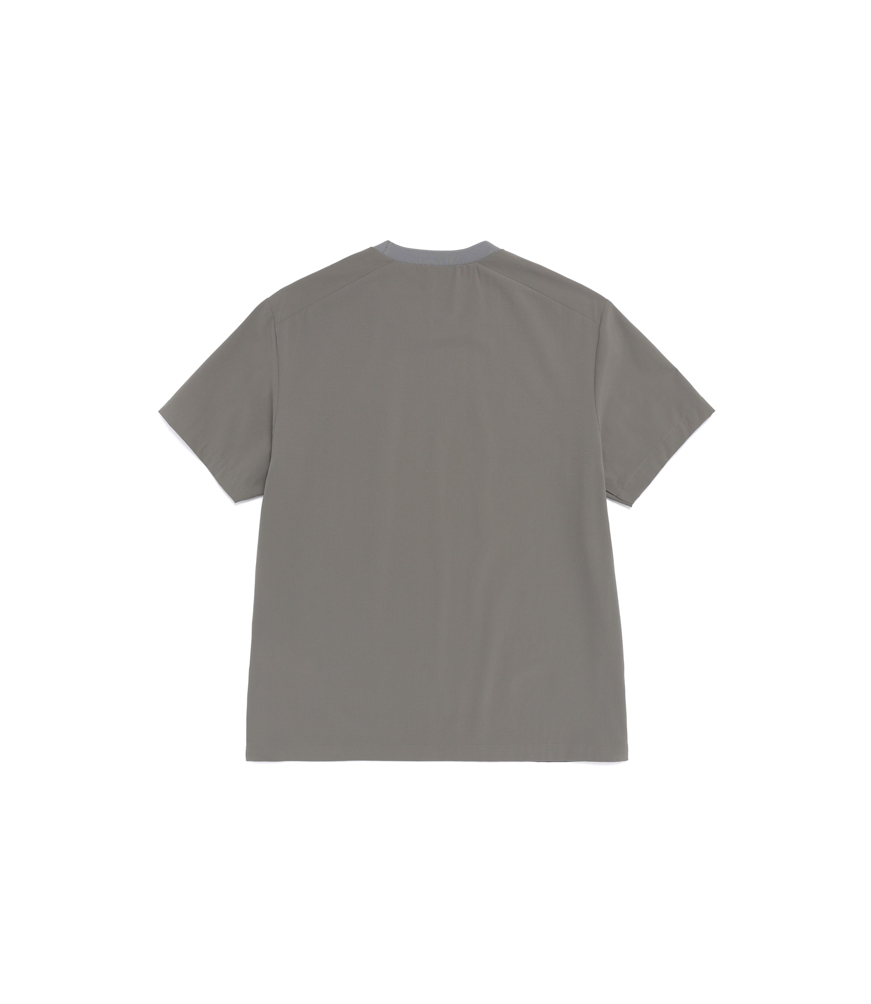 Mens Airflow Short Sleeve Tee<br>GREY KHAKI