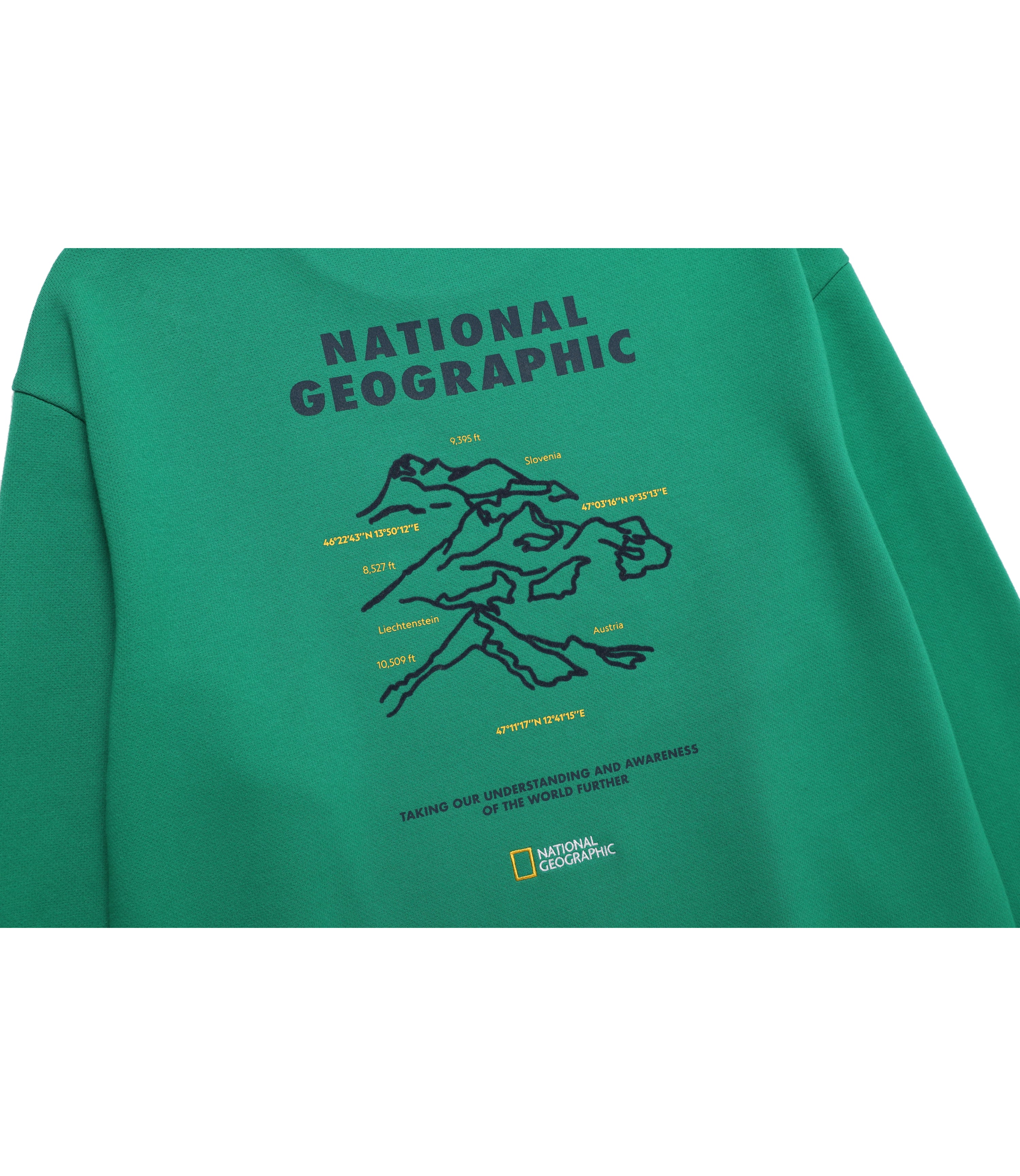 Unisex Concept Graphic Sweatshirt<br>GREEN