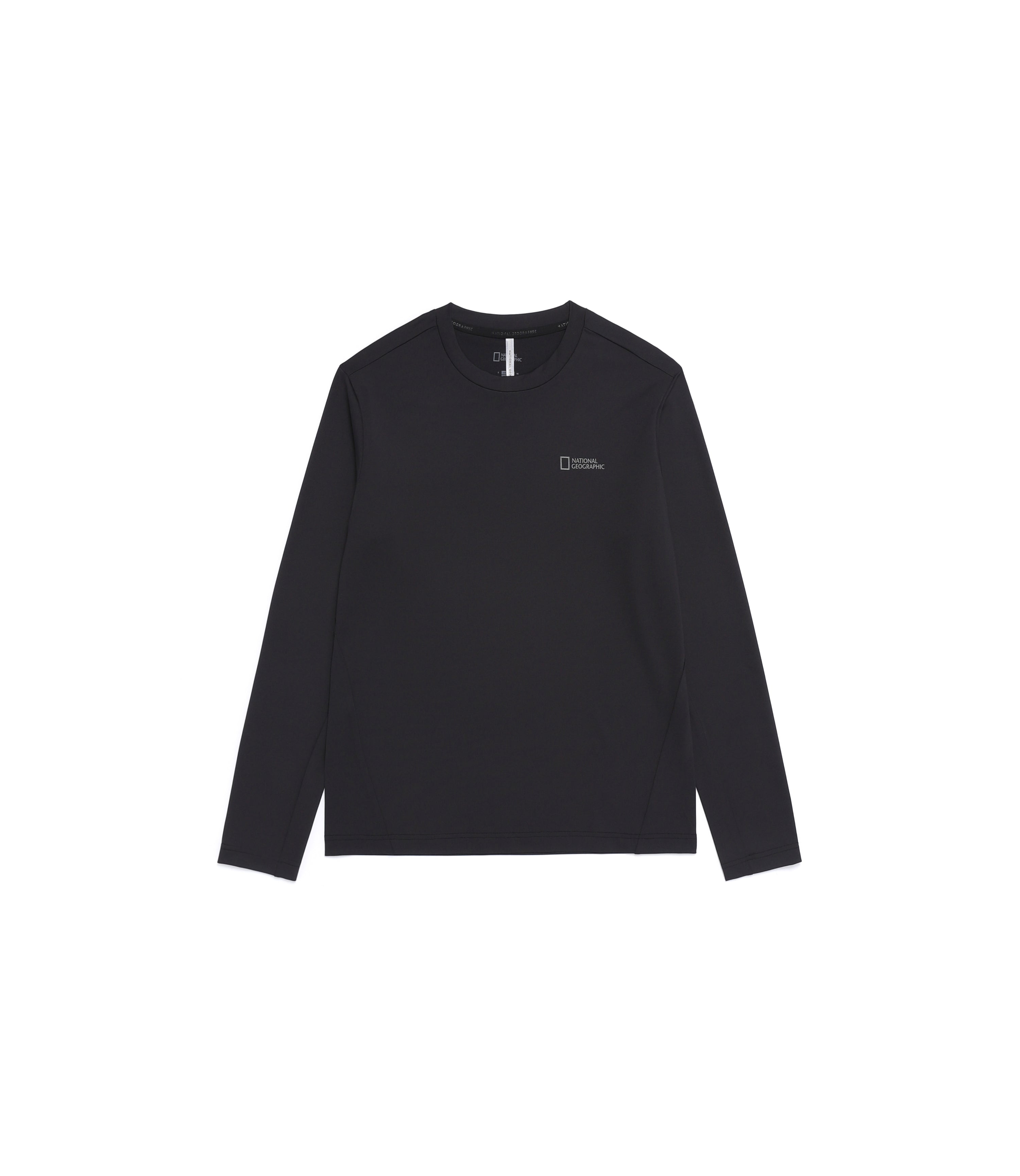 Unisex Base Layer Long Sleeve Tee<br>BLACK