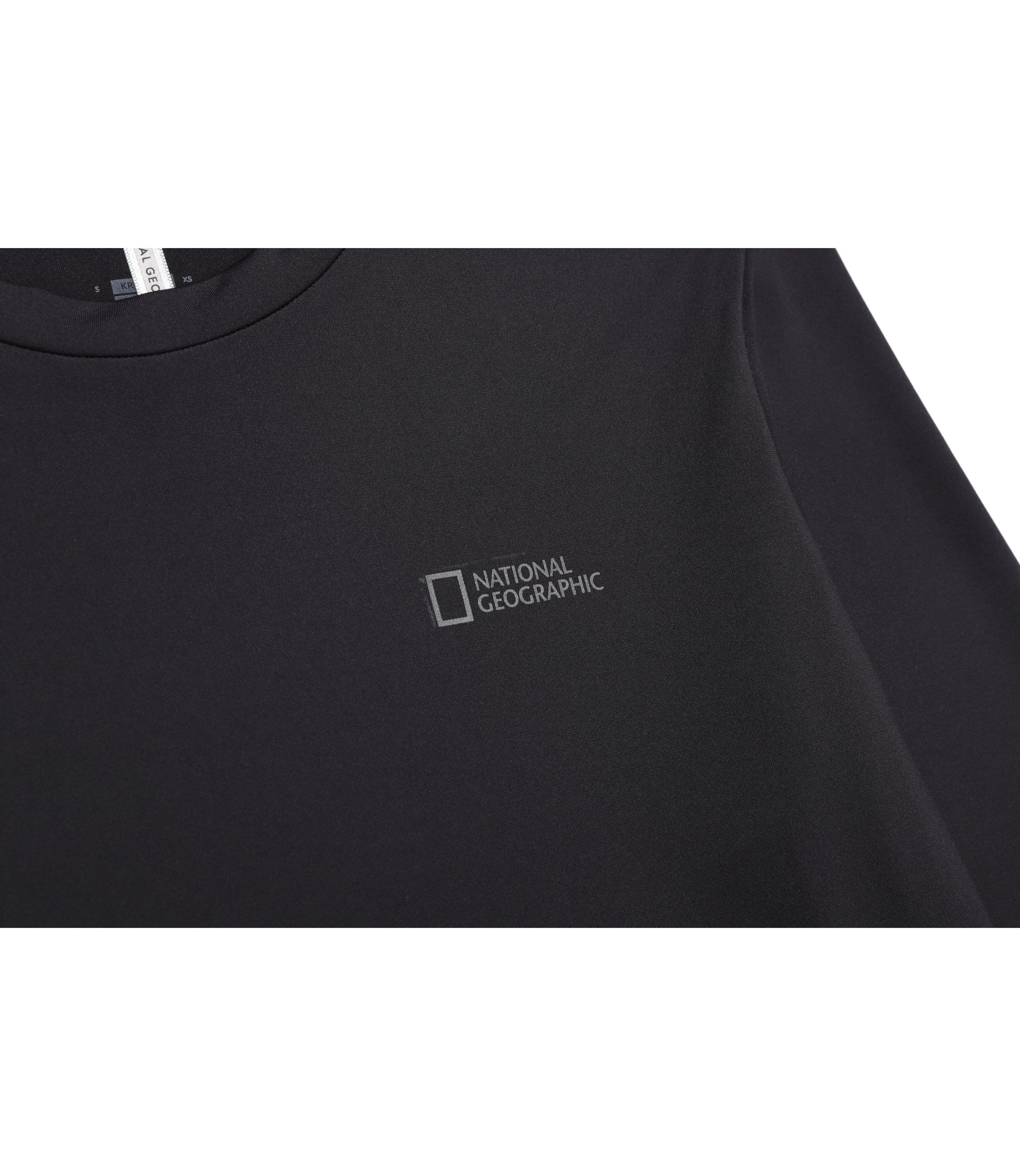 Unisex Base Layer Long Sleeve Tee<br>BLACK