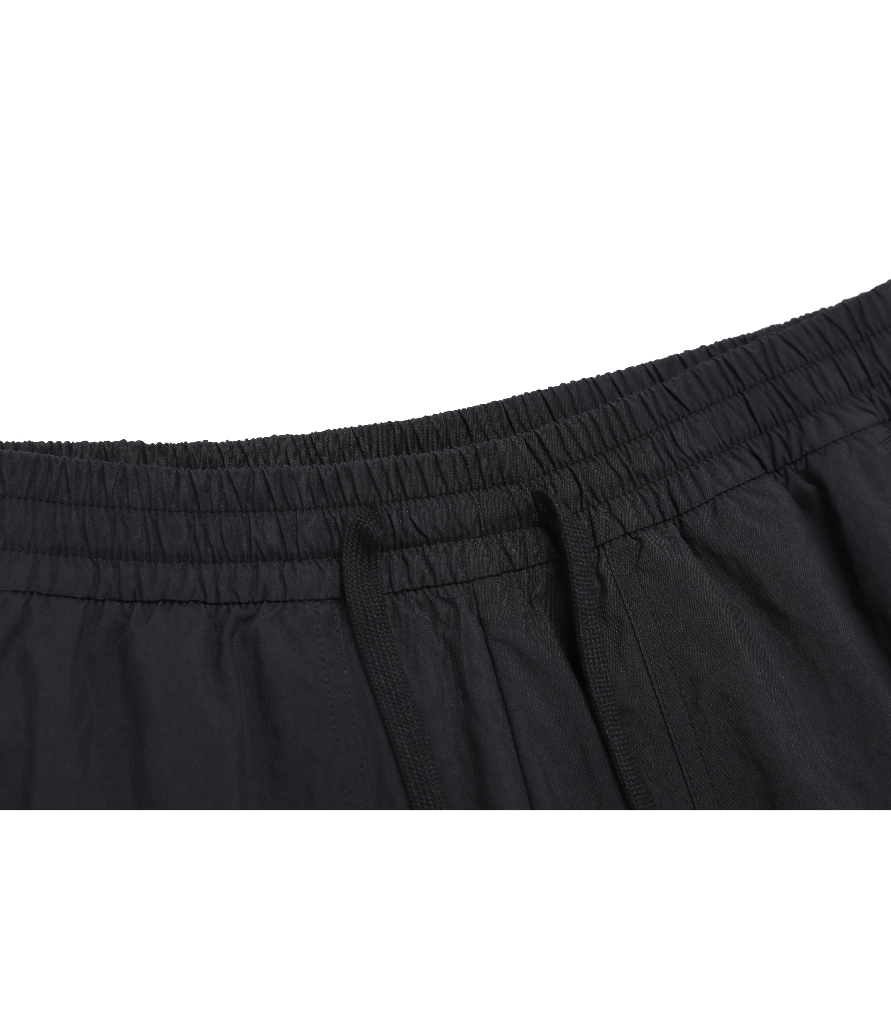 Unisex Felis Cooling Taslan Stretch Knee-Length Shorts<br>BLACK