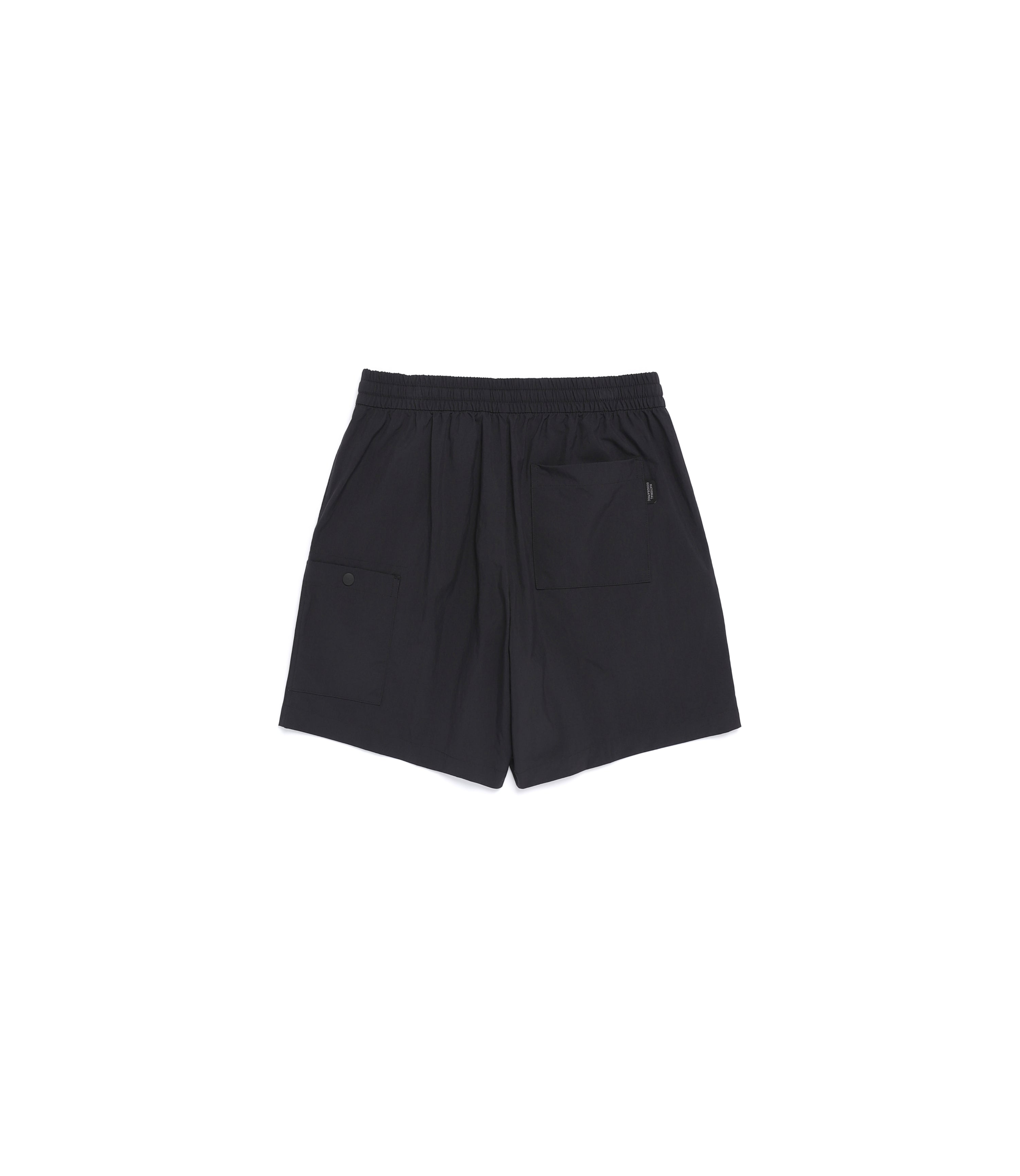 Unisex Felis Cooling Taslan Stretch Knee-Length Shorts<br>BLACK