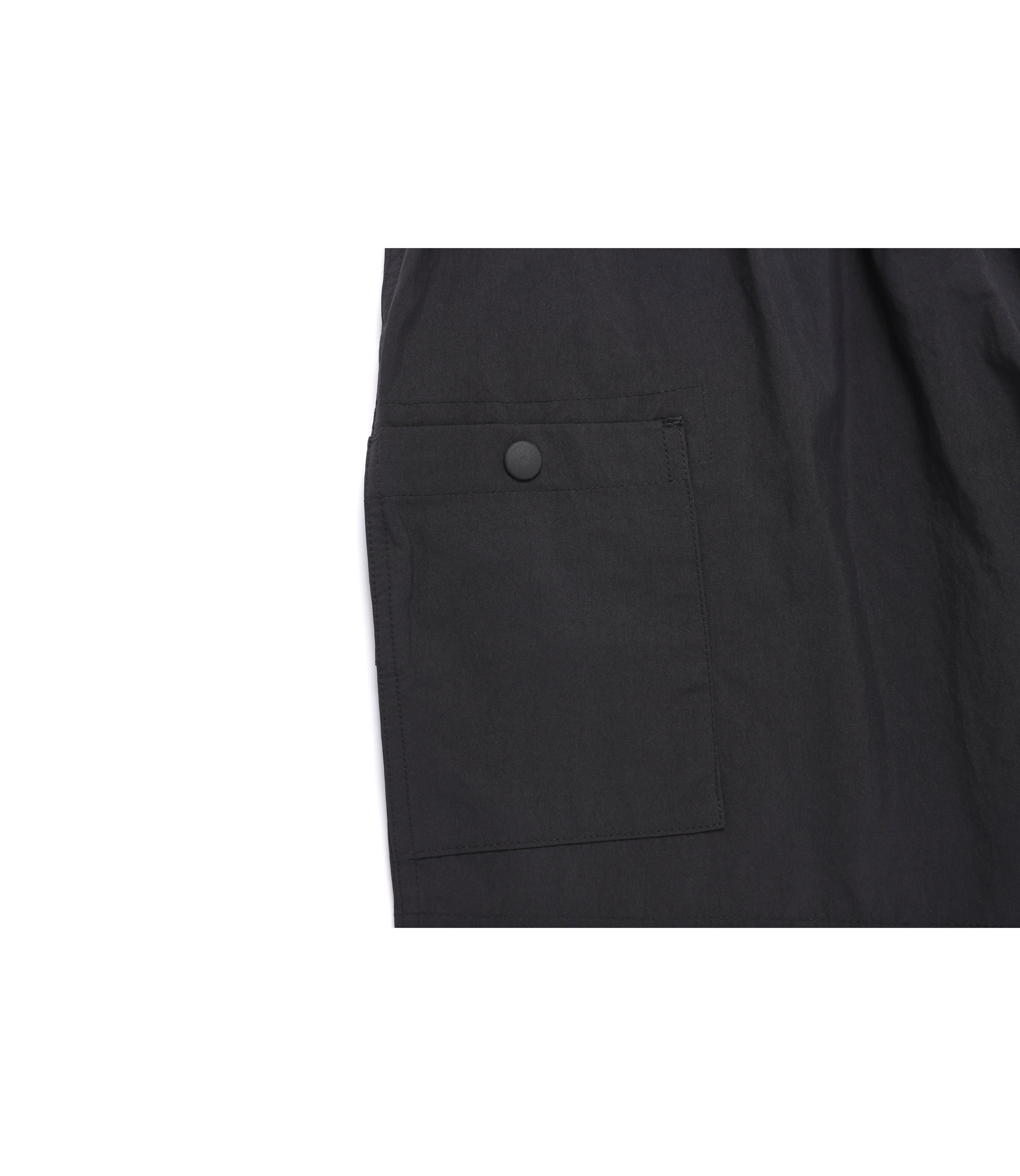 Unisex Felis Cooling Taslan Stretch Knee-Length Shorts<br>BLACK