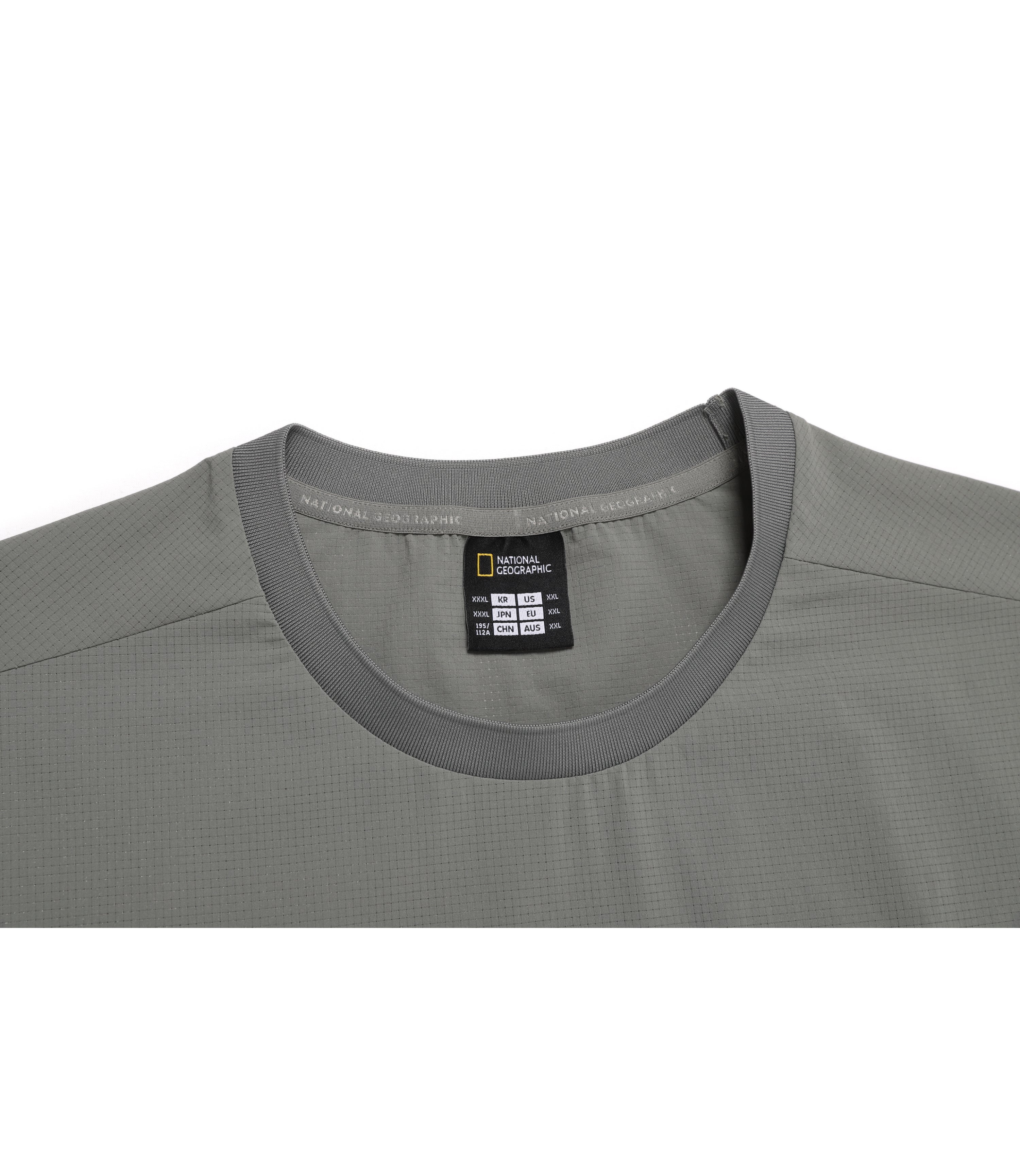 Men's Airdot Functional Basic Fit Half Sleeve Tee<br>LICHEN KHAKI