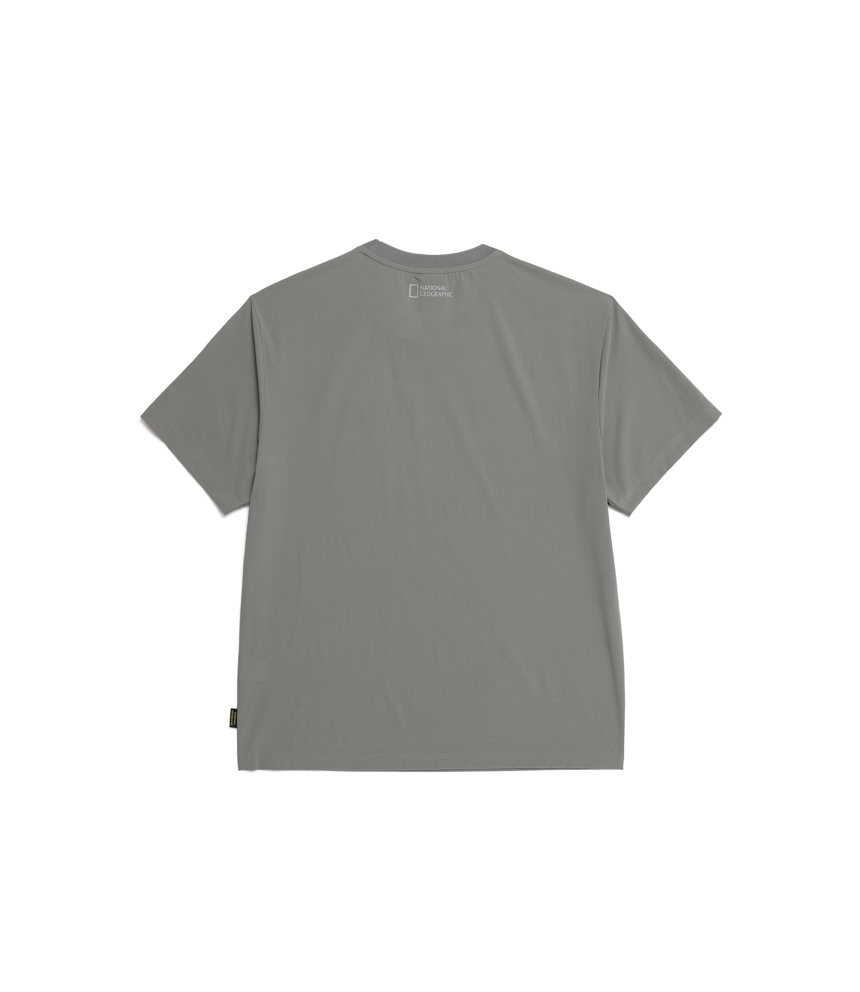 Men's Airdot Functional Basic Fit Half Sleeve Tee<br>LICHEN KHAKI