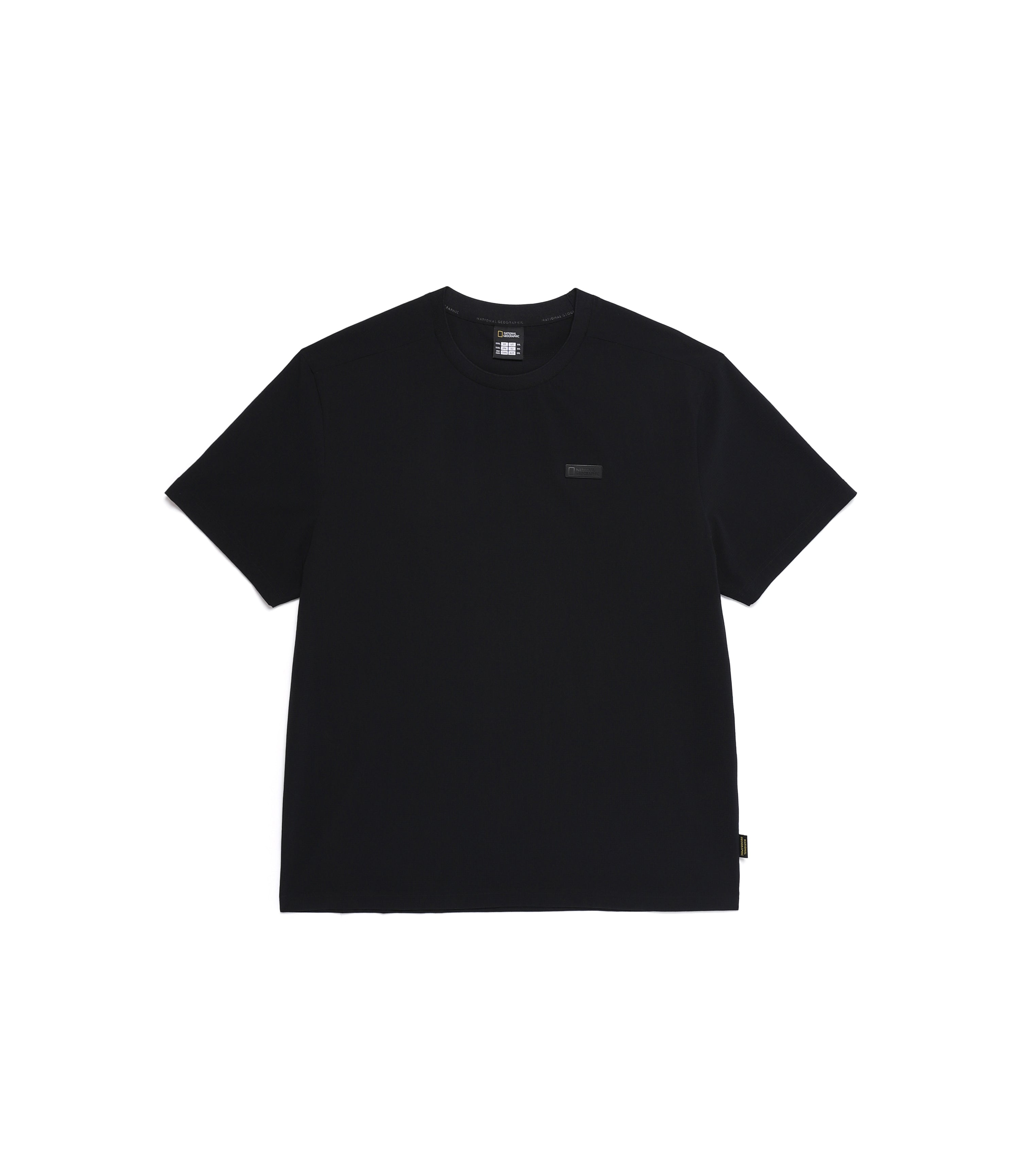 Men's Airdot Functional Basic Fit Half Sleeve Tee<br>CARBON BLACK