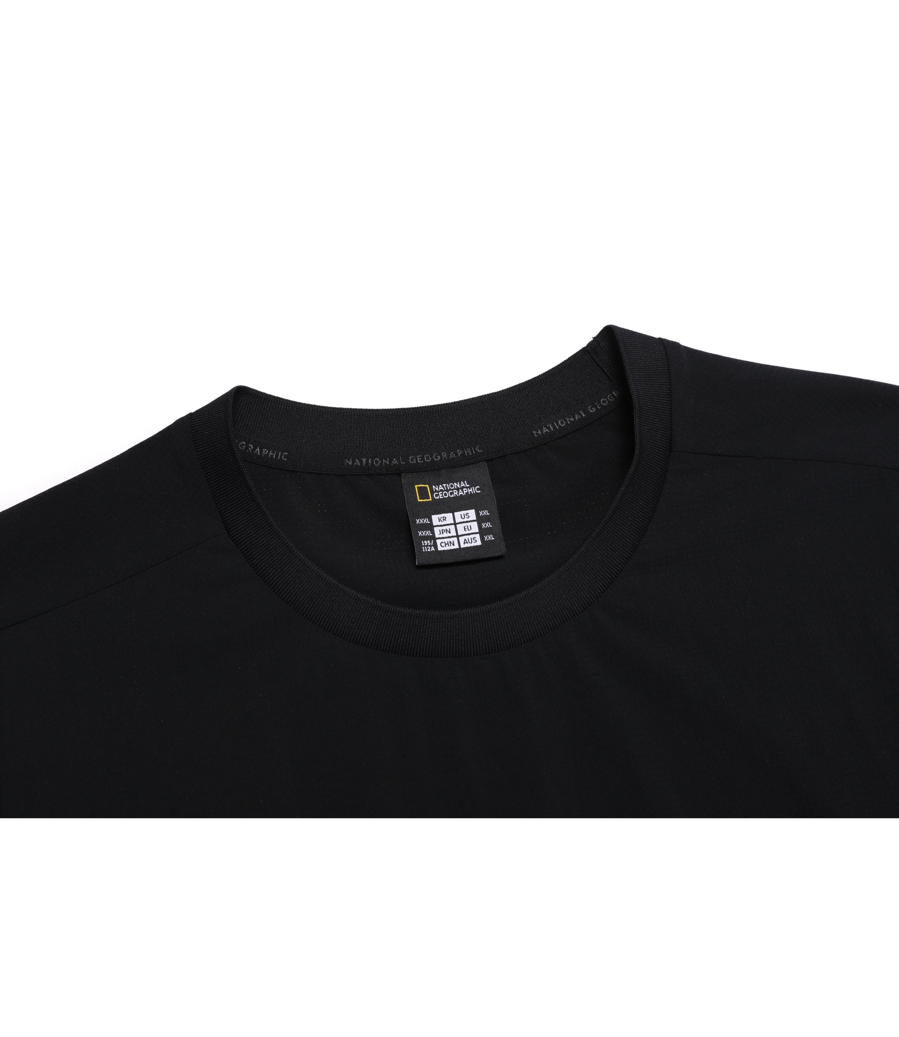 Men's Airdot Functional Basic Fit Half Sleeve Tee<br>CARBON BLACK