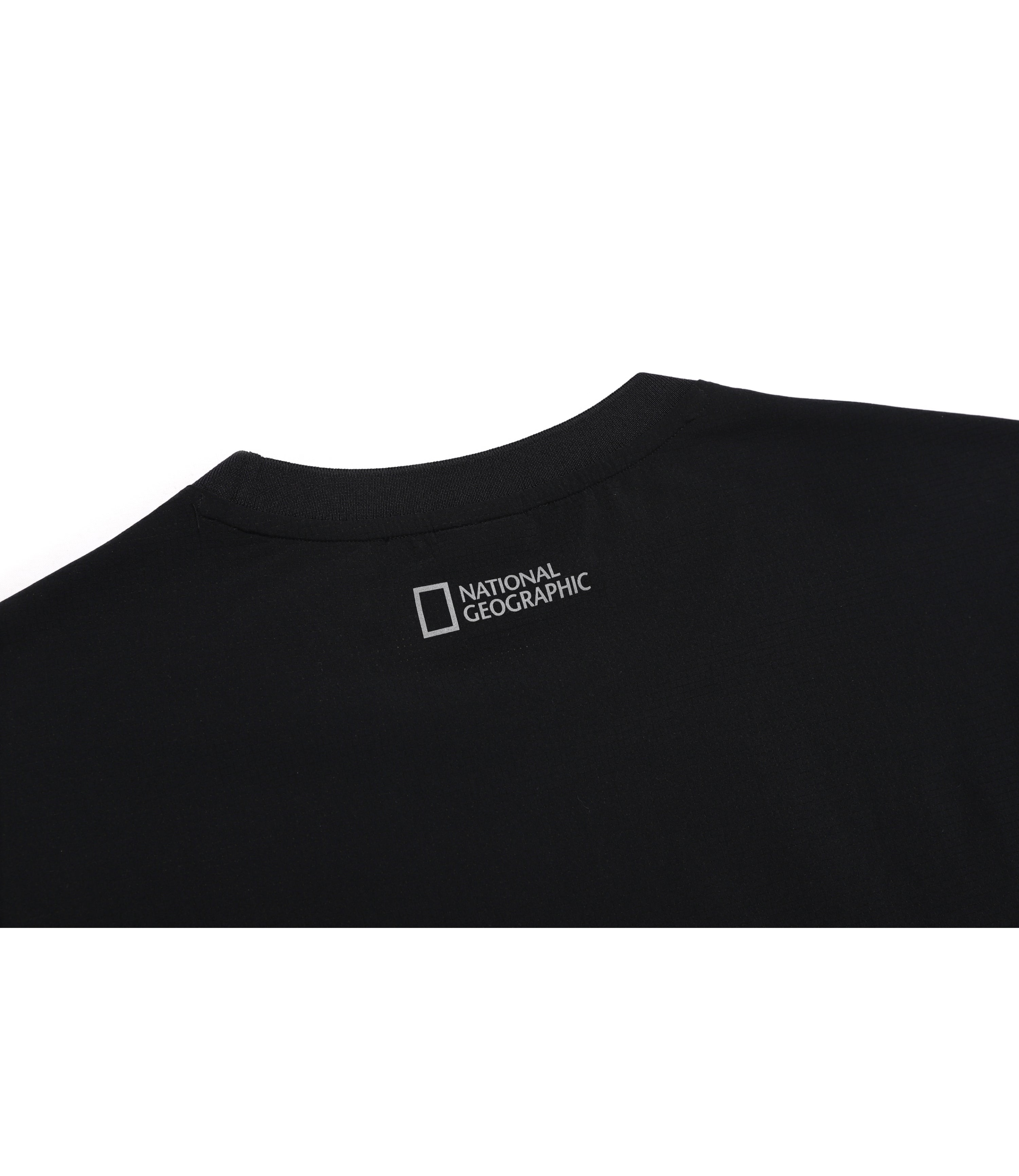 Men's Airdot Functional Basic Fit Half Sleeve Tee<br>CARBON BLACK