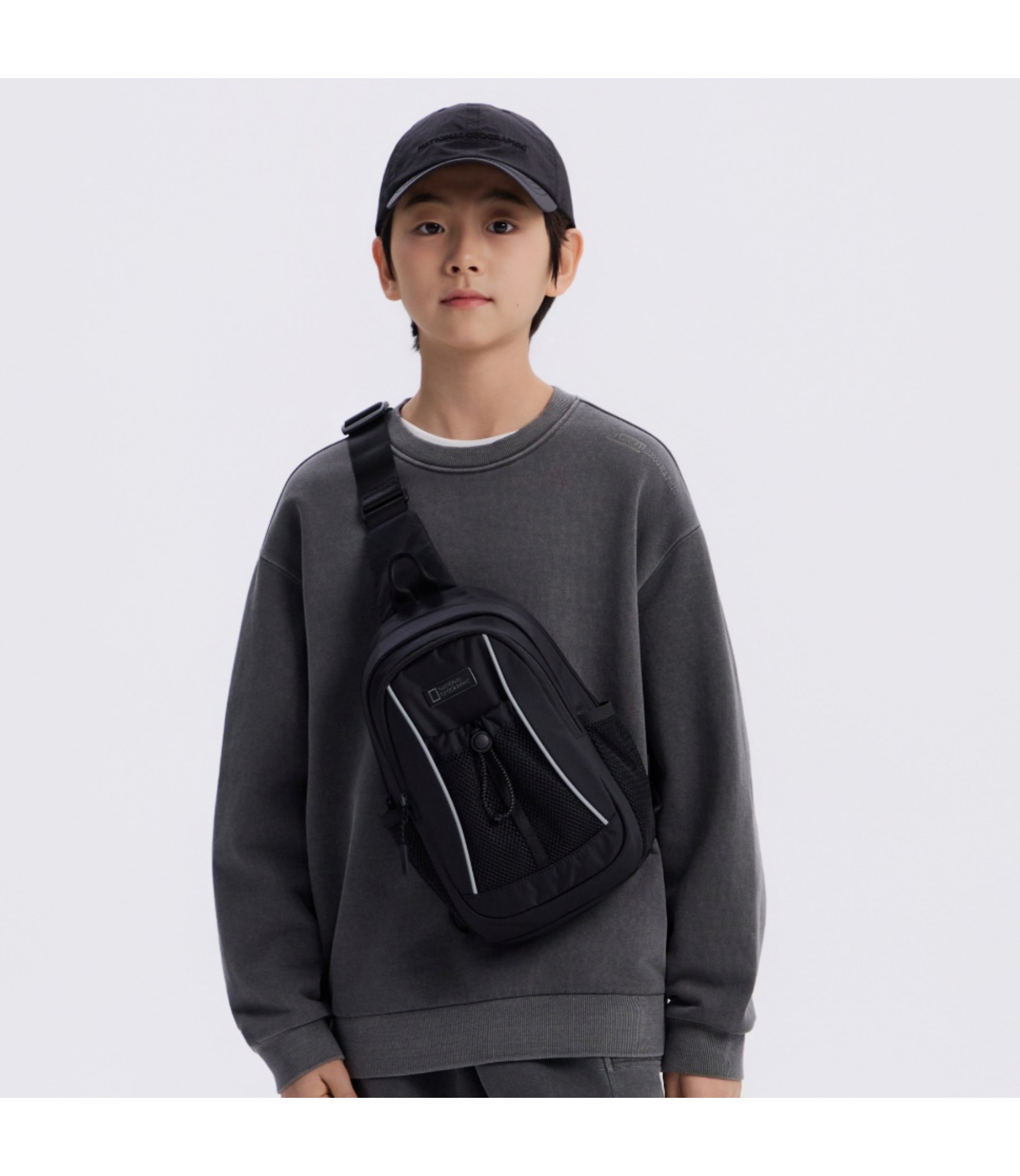 Kid's New Sling Bag<br>BLACK