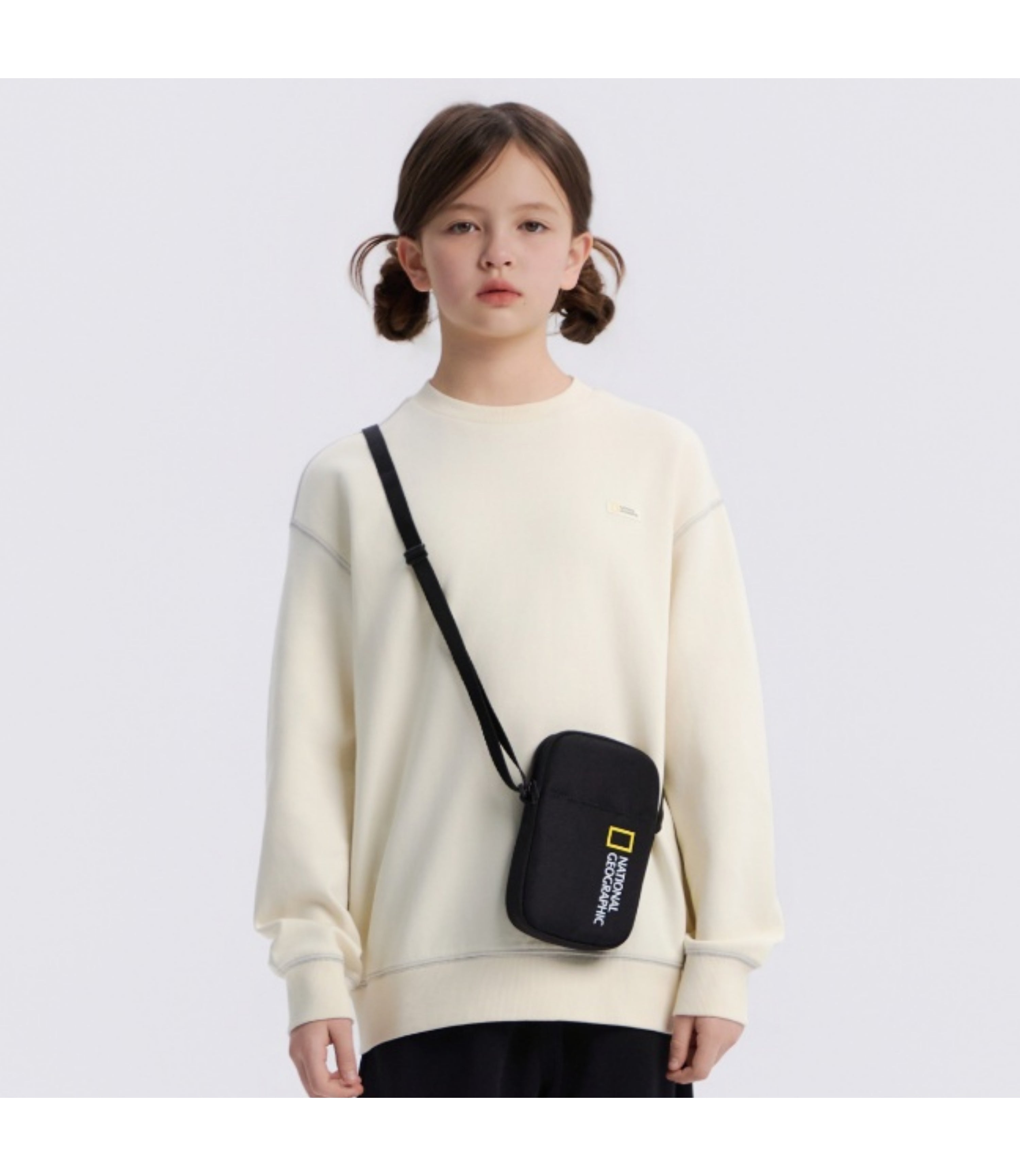 Kid's Slim Mini Cross Bag BLACK