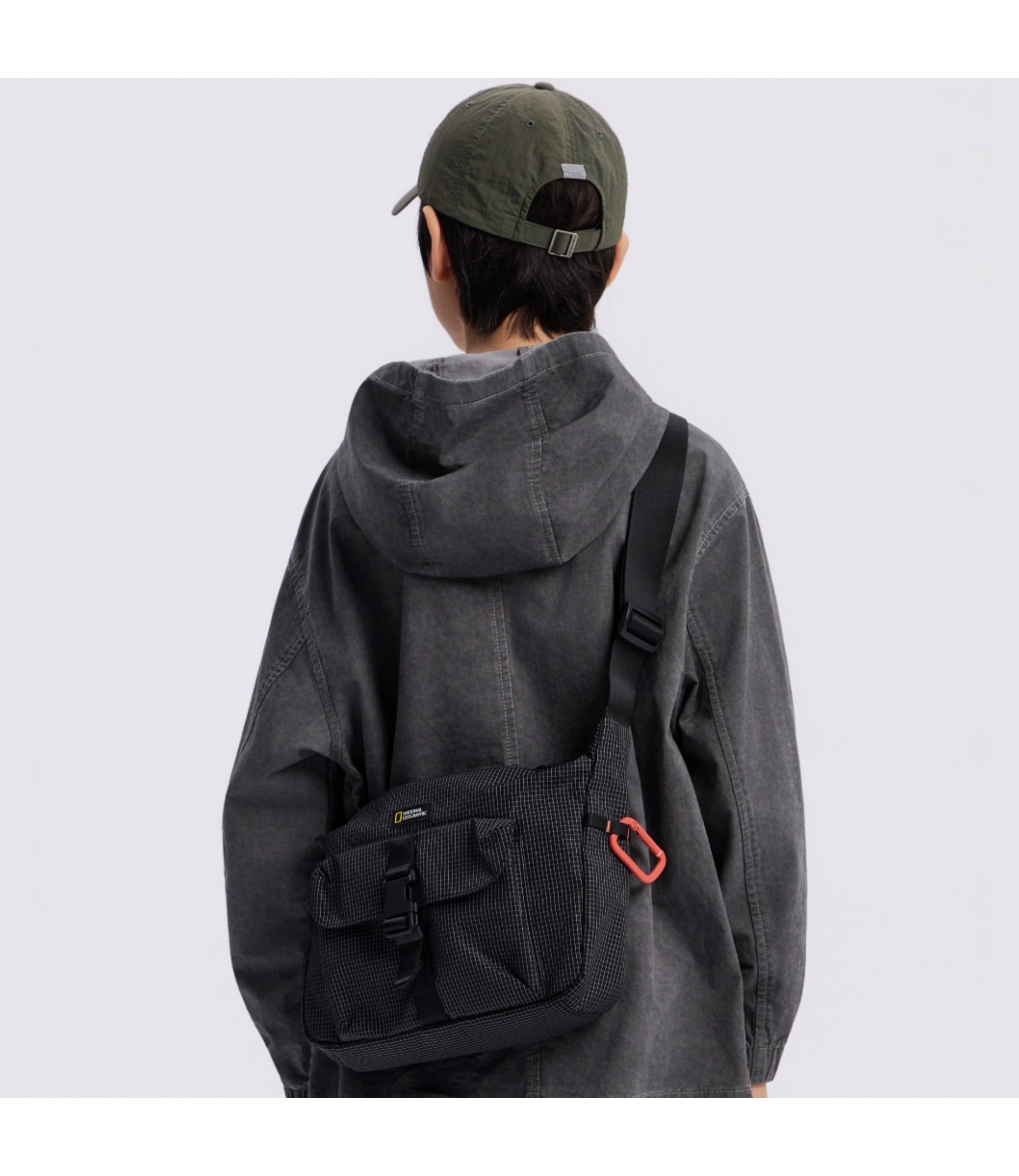 Kid's Adventure Crossbody Bag<br>BLACK