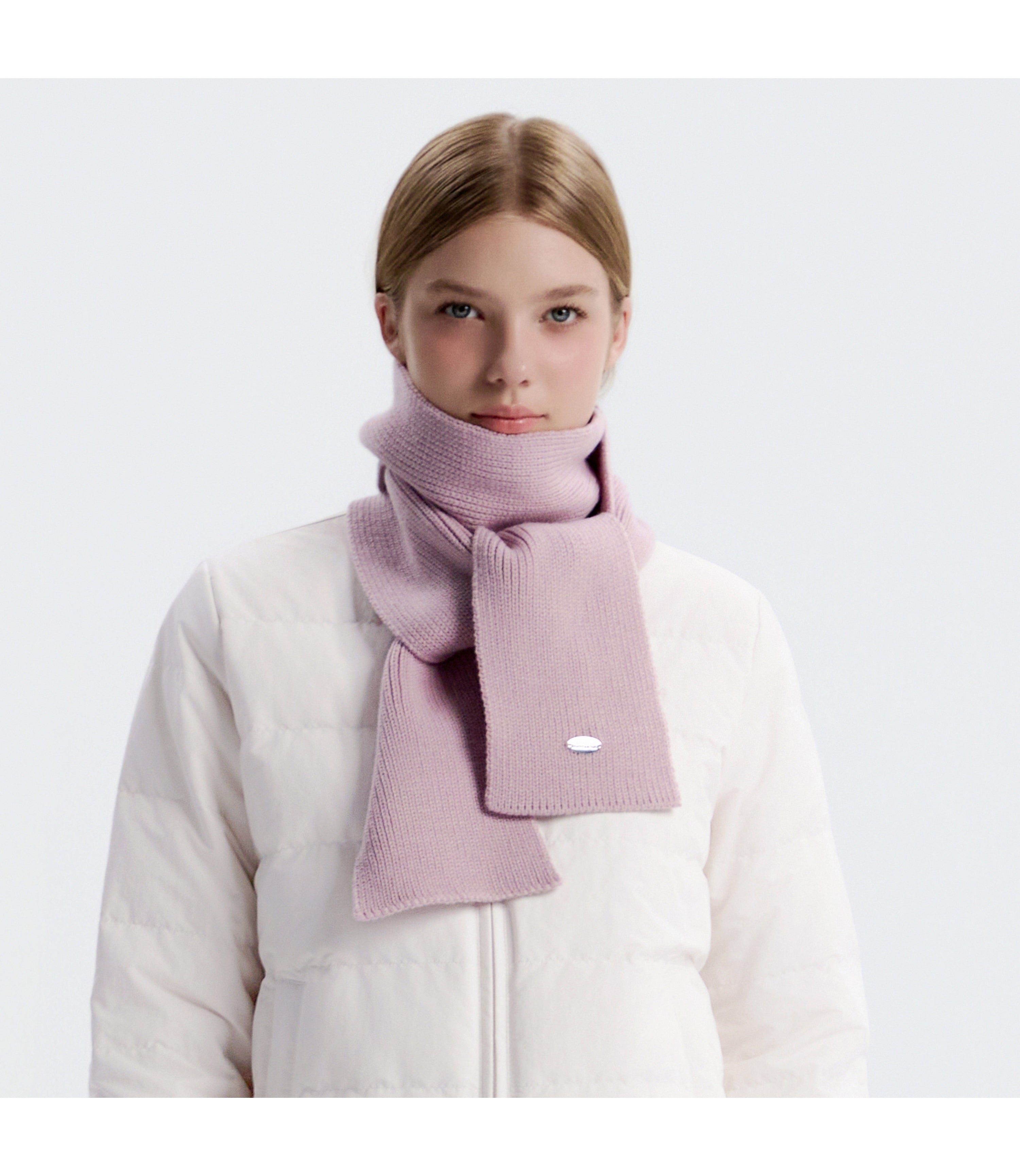 Cozy Knit Muffler<br>PINK