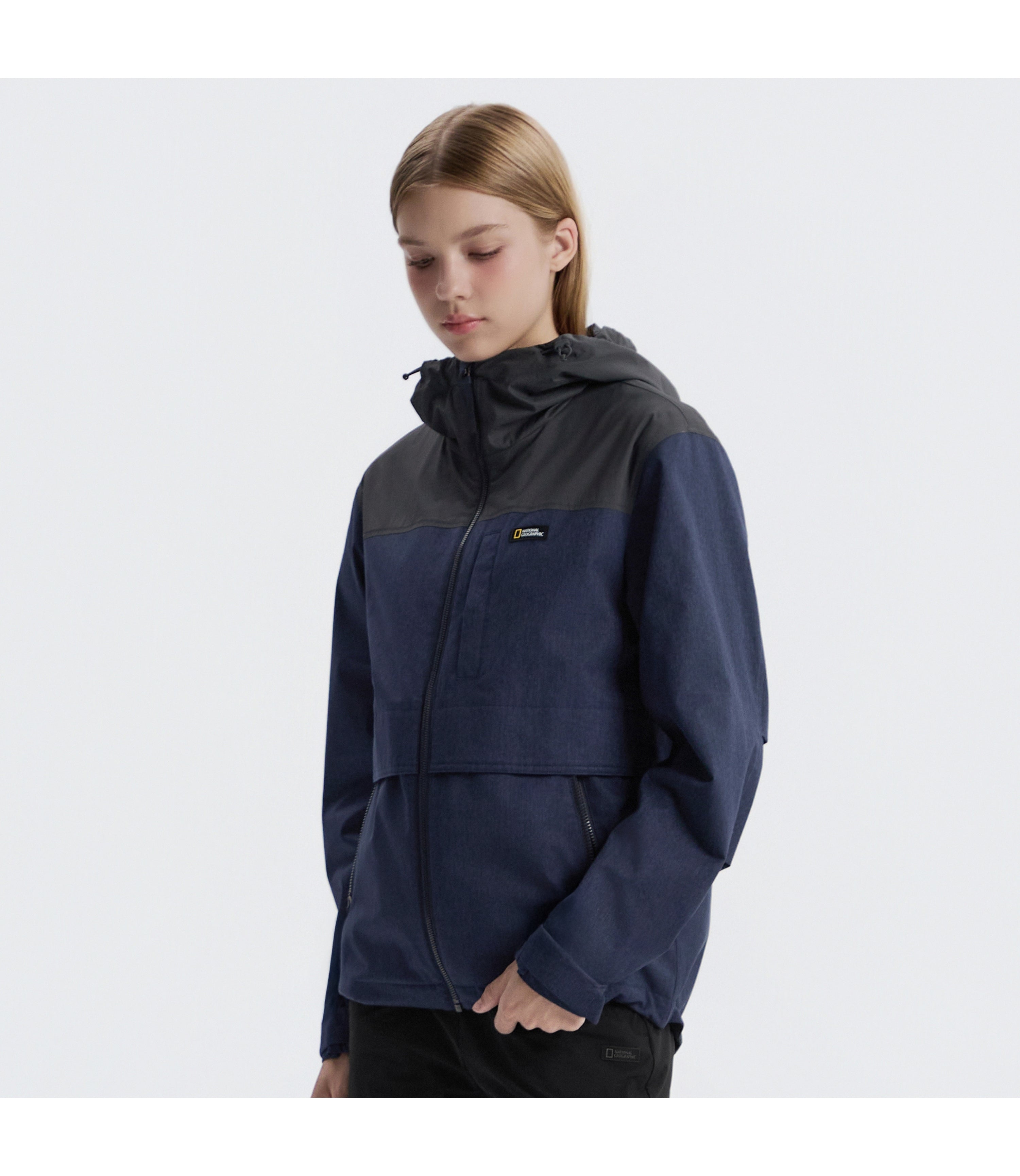 Unisex 2-Layer Windproof Jumper (Denim)<br>INDIGO