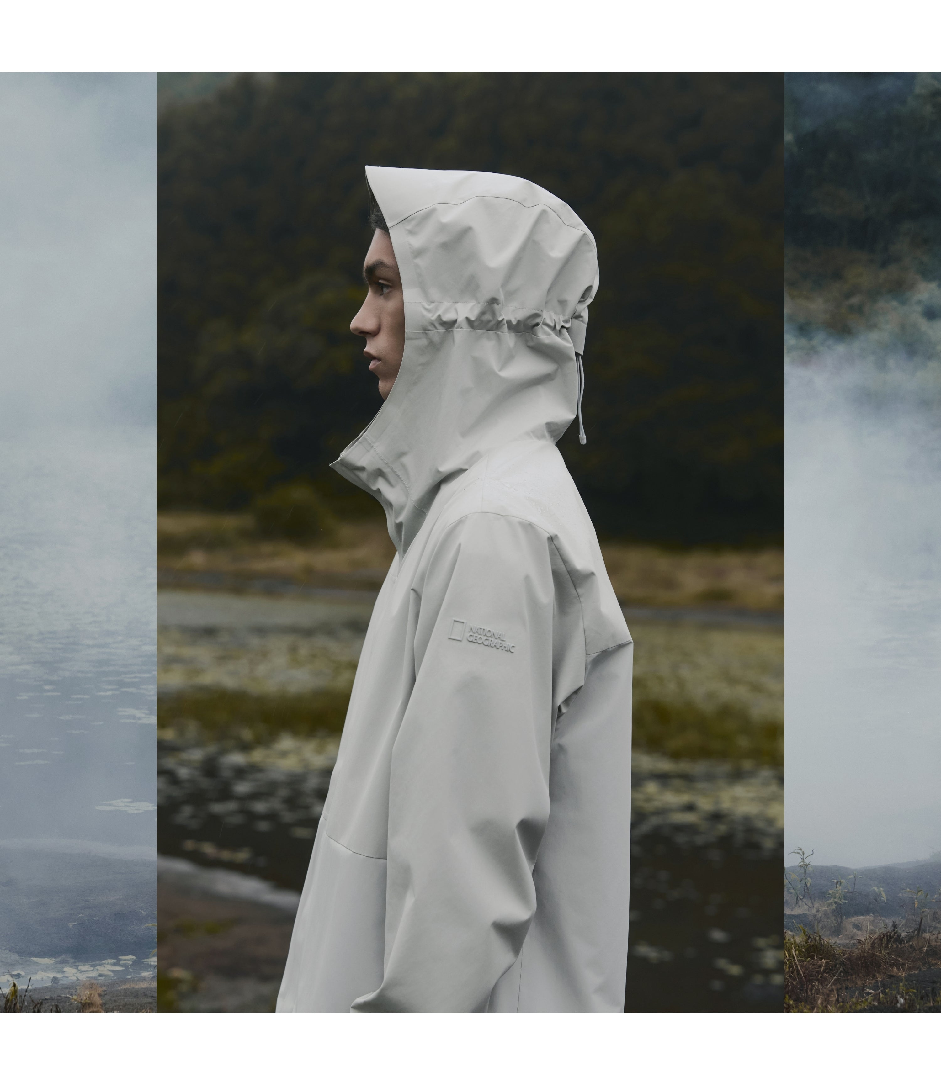 Unisex ATLAS Windstopper By Gore-Tex Labs 2-Layer Jacket<br>L/GREY