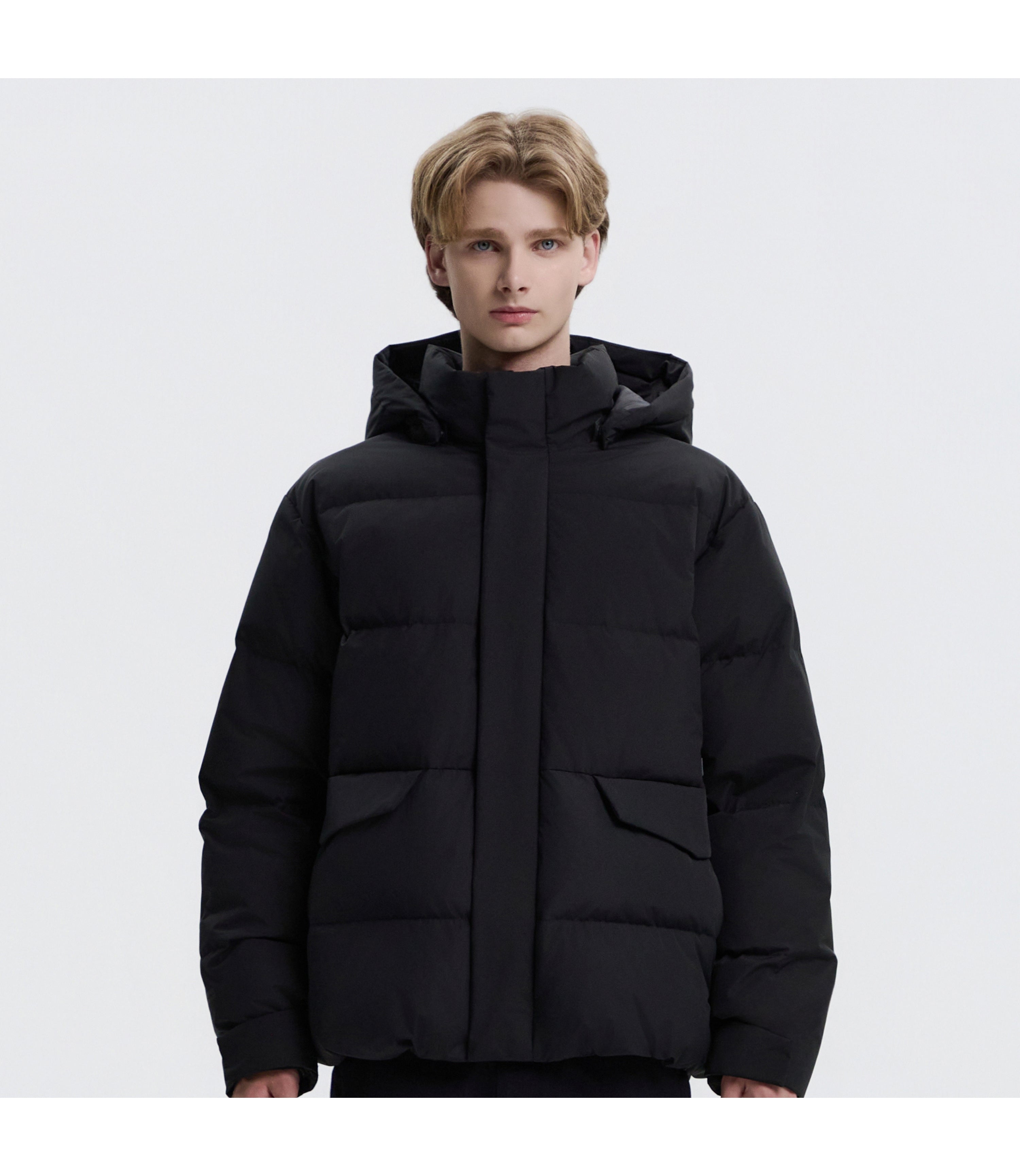 Unisex ATLAS Windstopper By Gore-Tex Labs Short Goose Down<br>BLACK