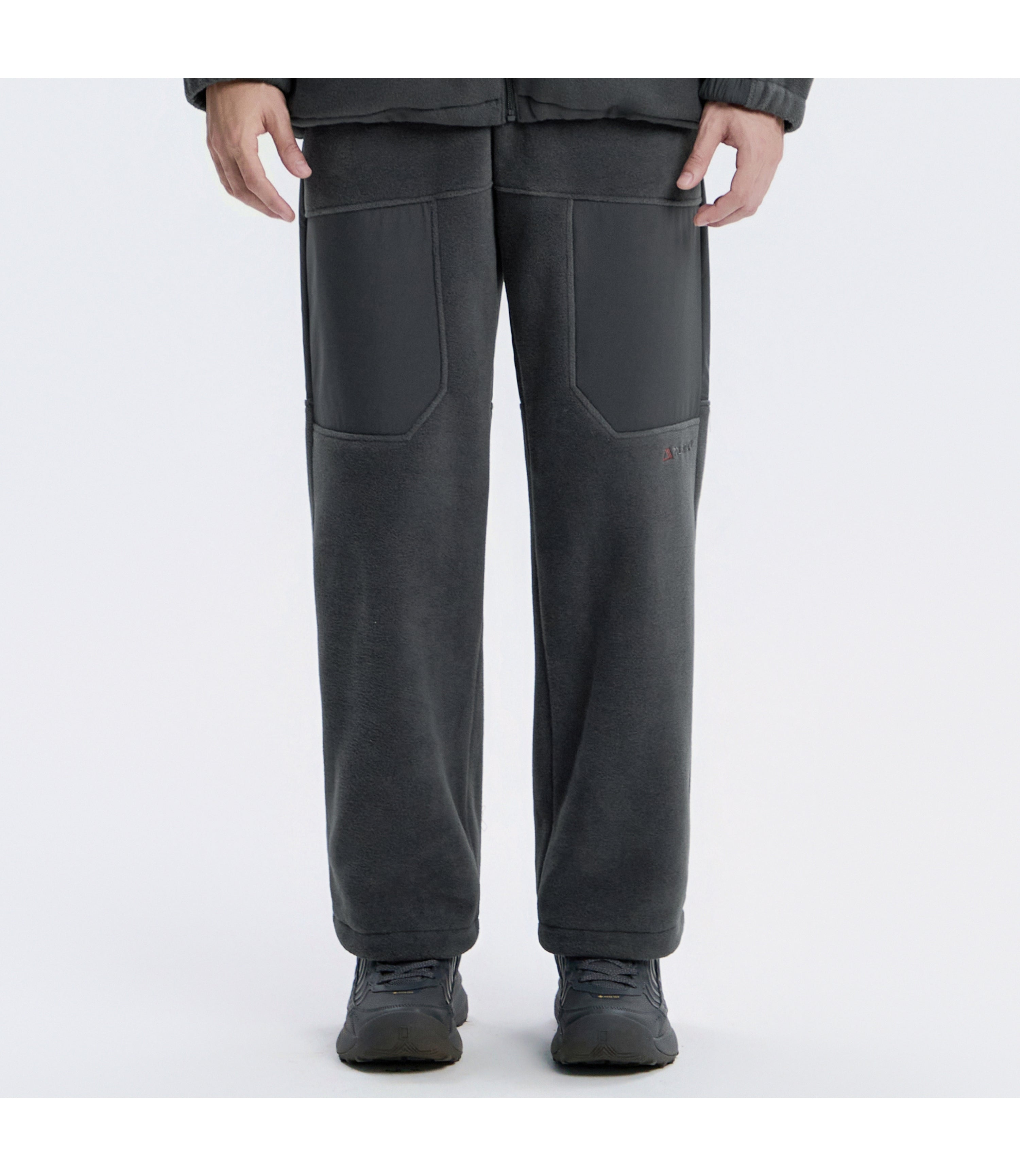 Unisex POLARTEC NAOS Woven Color-Block Cargo Pants<br>CHARCOAL