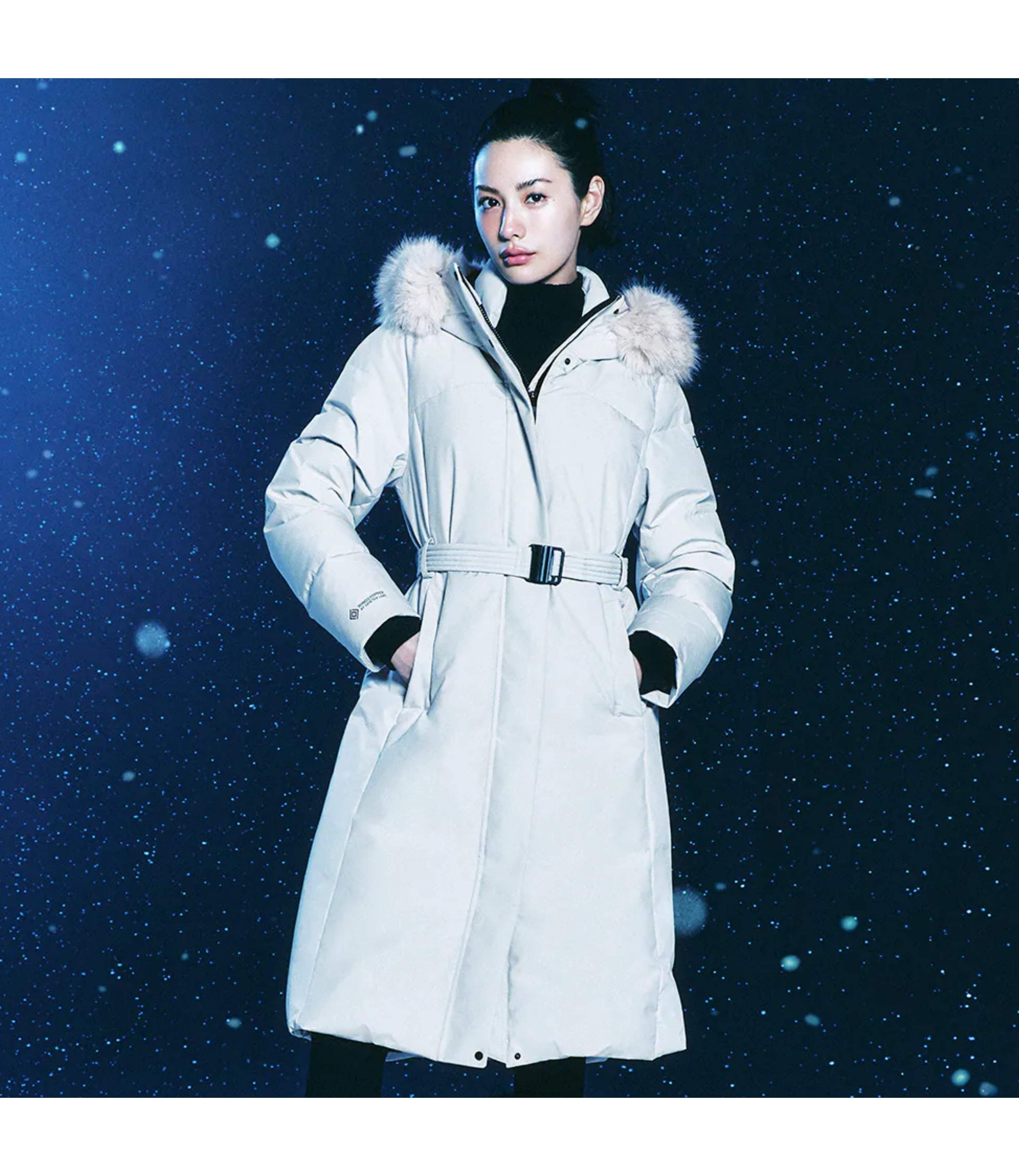 Women's ATLAS Windstopper By Gore-Tex Labs 2-Layer Long Goose<br>L/GREY