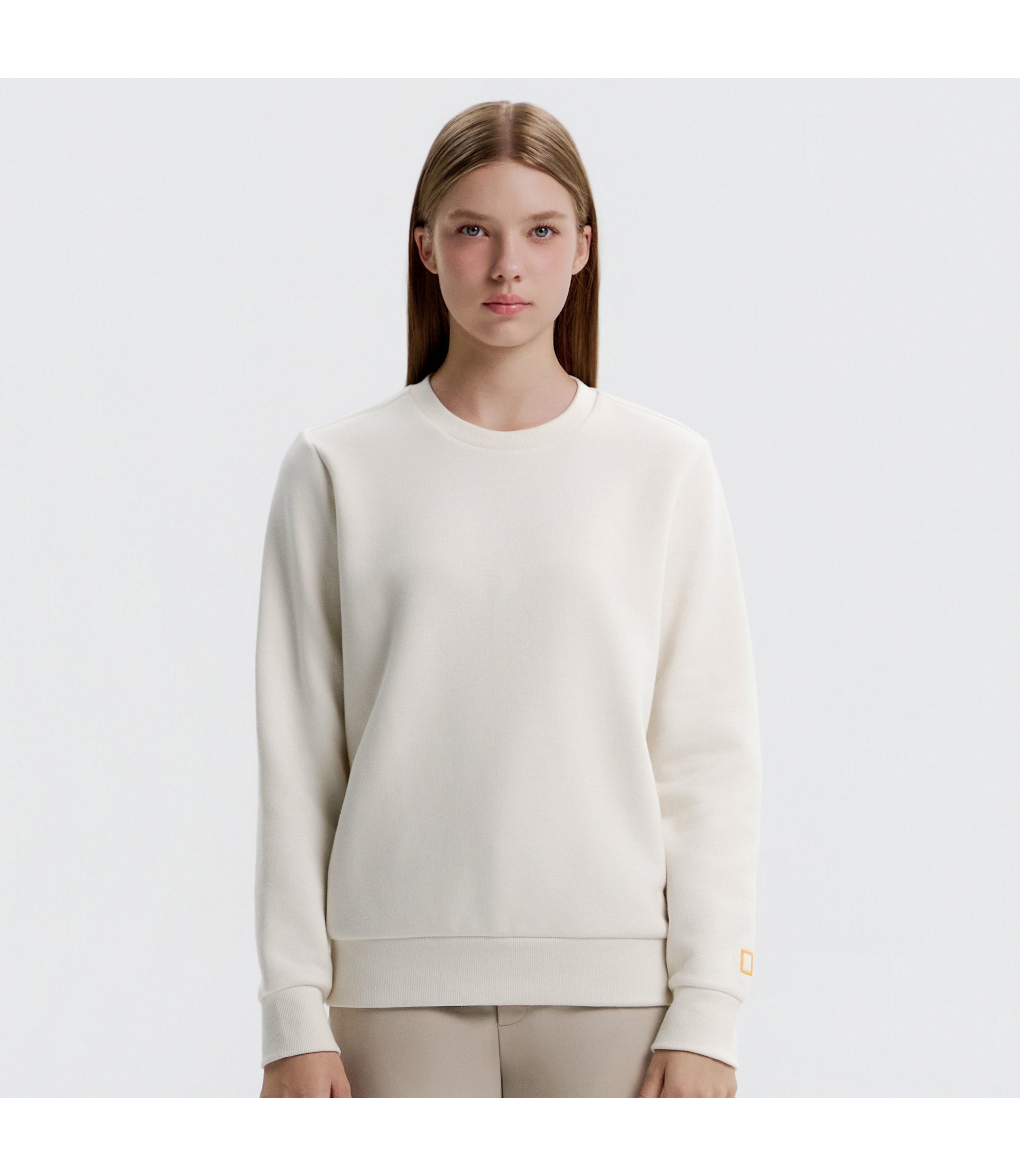 Women's Animal Graphic Sweatshirt<br>IVORY