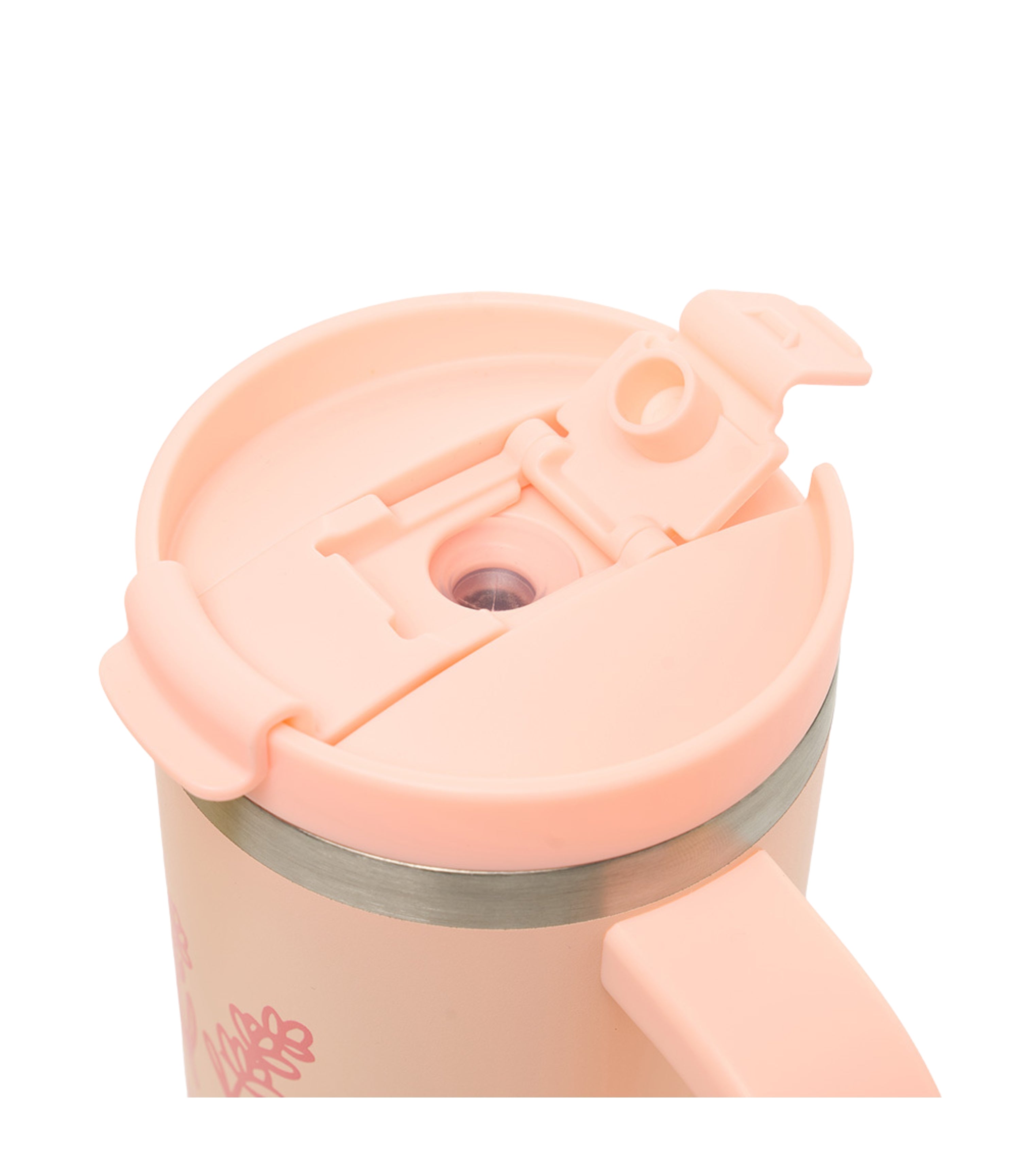 Full Day Handle Tumbler 900ml<br>PEACH