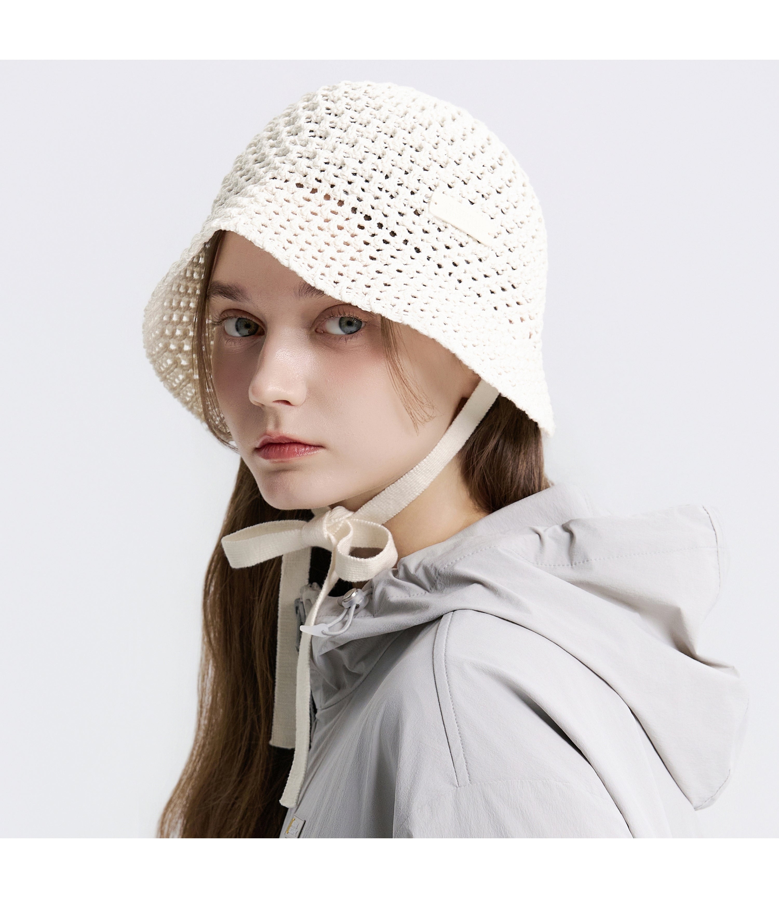 Women's Knit Hat<br>IVORY