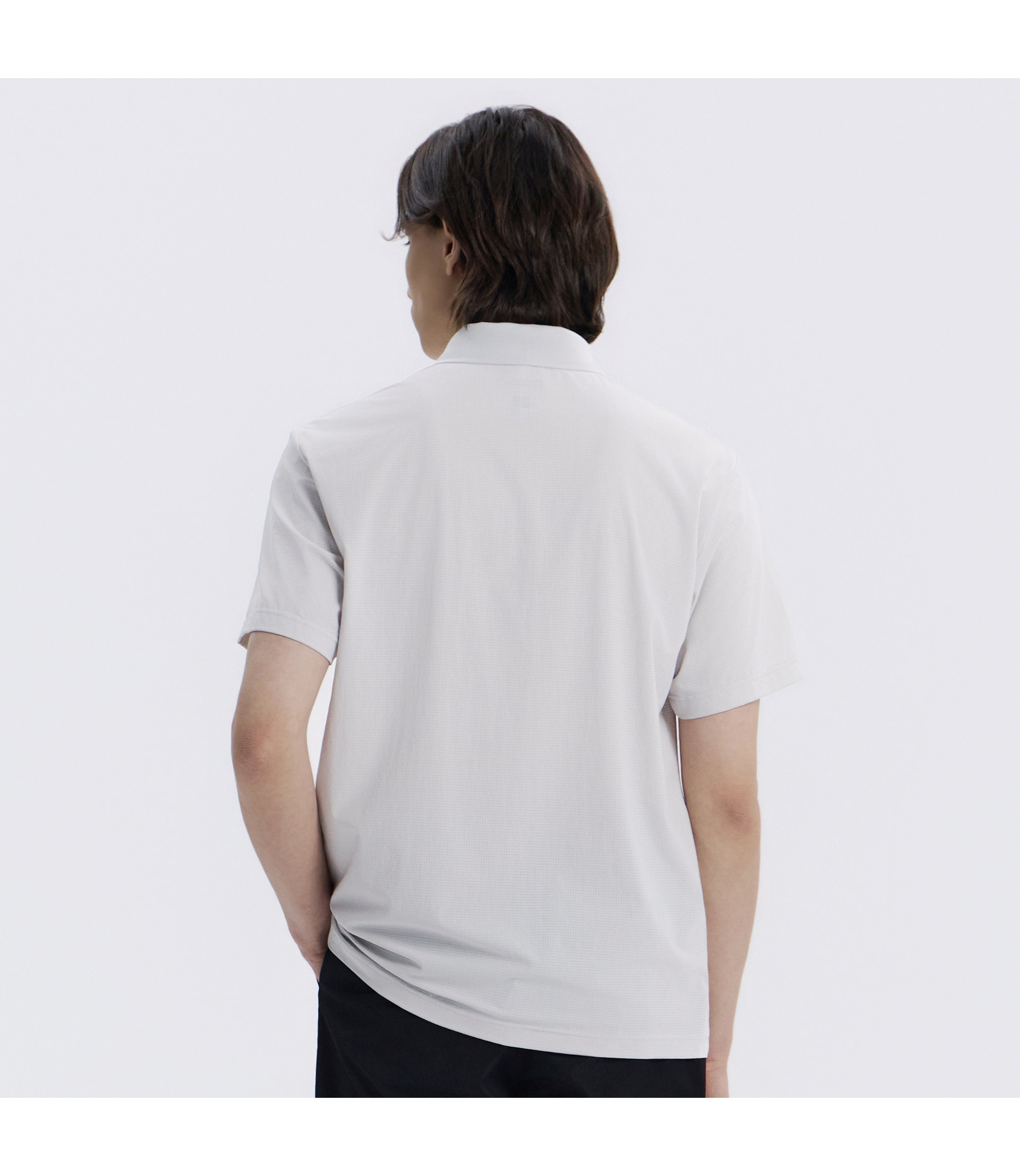 Men's Airflow Short Sleeve Polo Tee<br>URBAN ICE