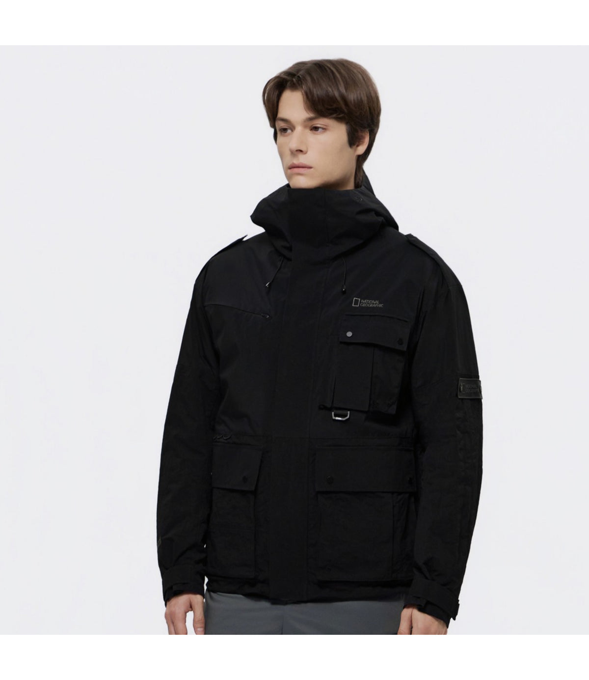 Men's NRN Windstopper By Gore-Tex Labs Infinity 2-Layer 3-In-1 Jacket<br>BLACK