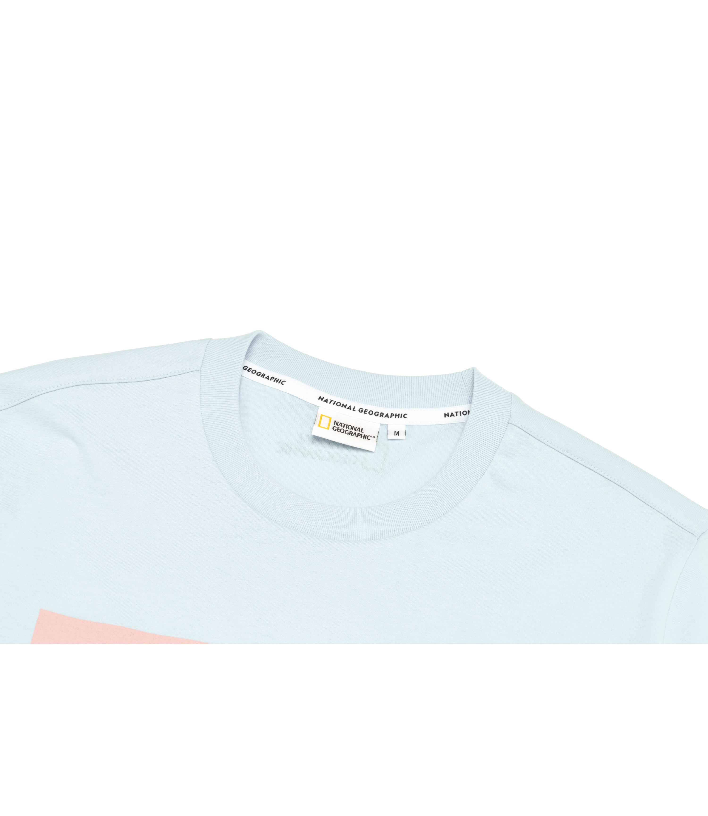 Unisex NEODY Big LOGO Short Sleeve Tee<br>SKY