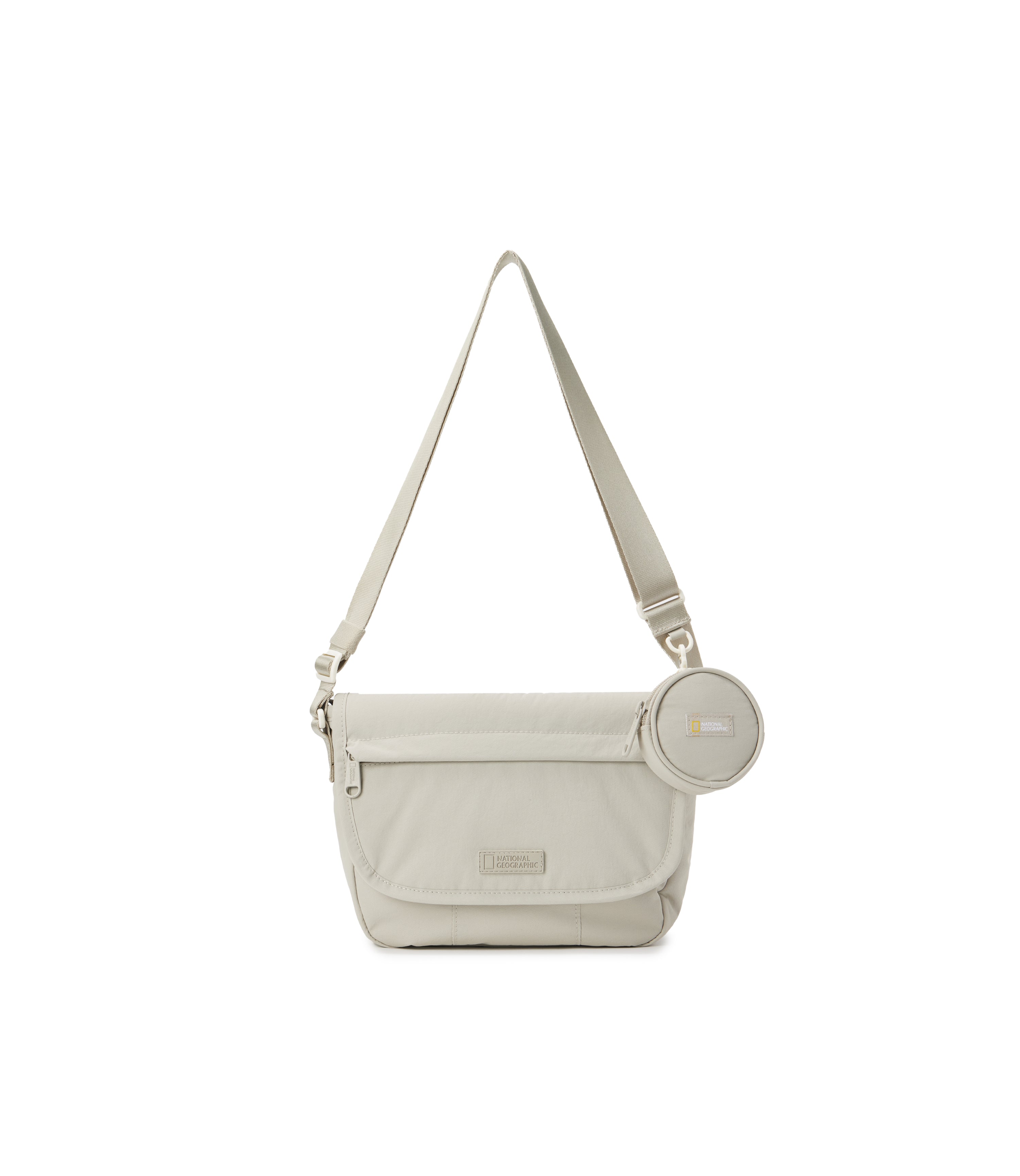 Kid's Padded Crossbody Bag<br>BEIGE