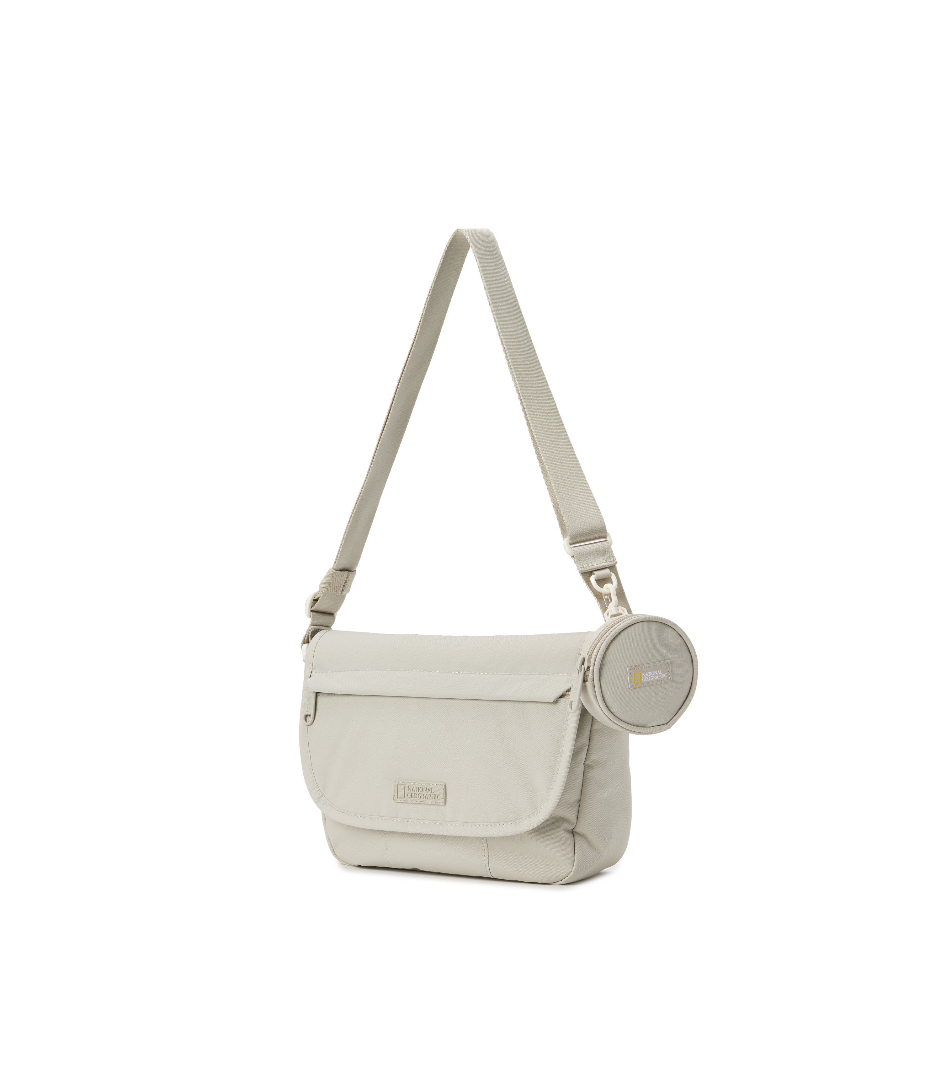 Kid's Padded Crossbody Bag<br>BEIGE