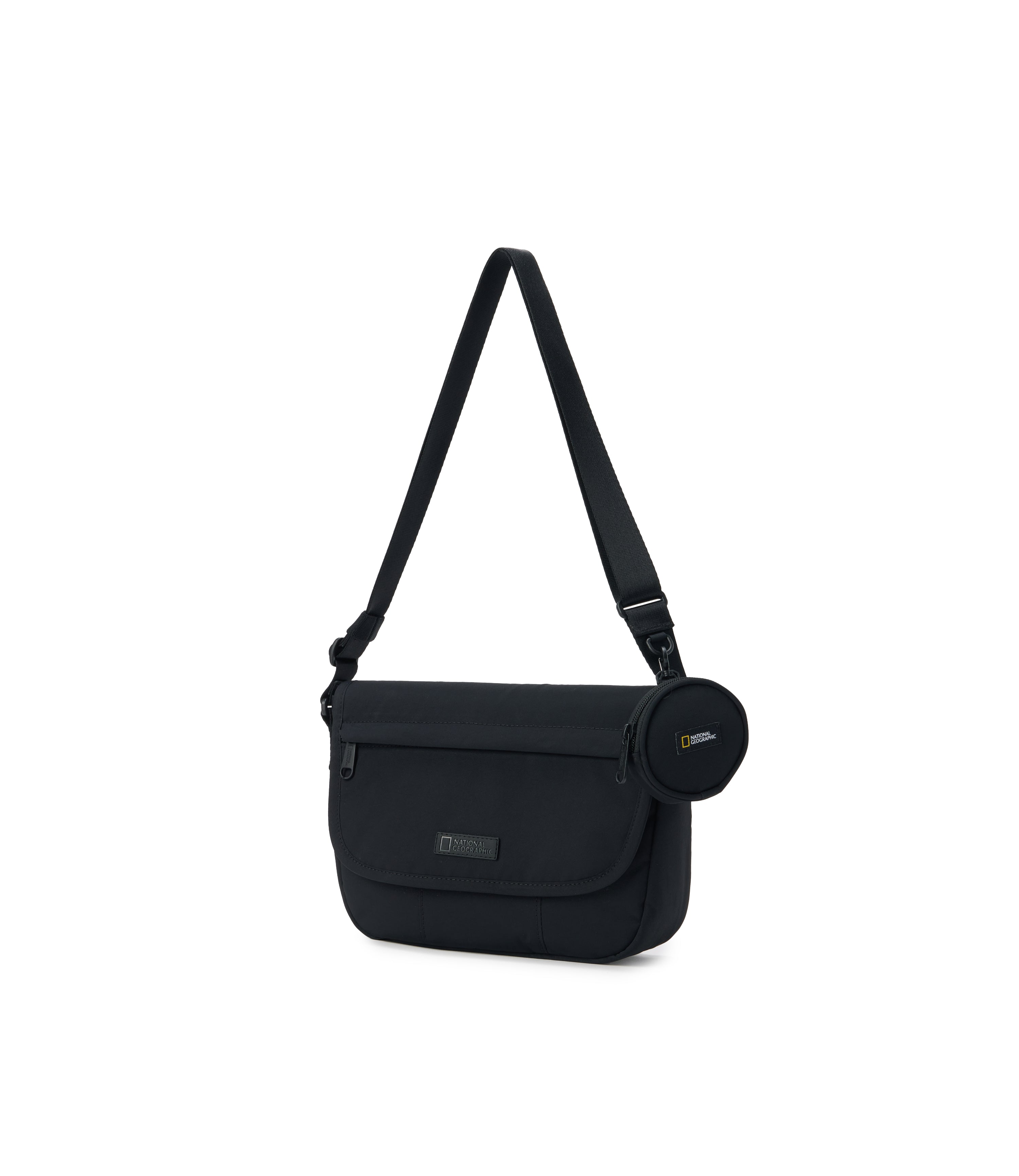 Kid's Padded Crossbody Bag<br>BLACK