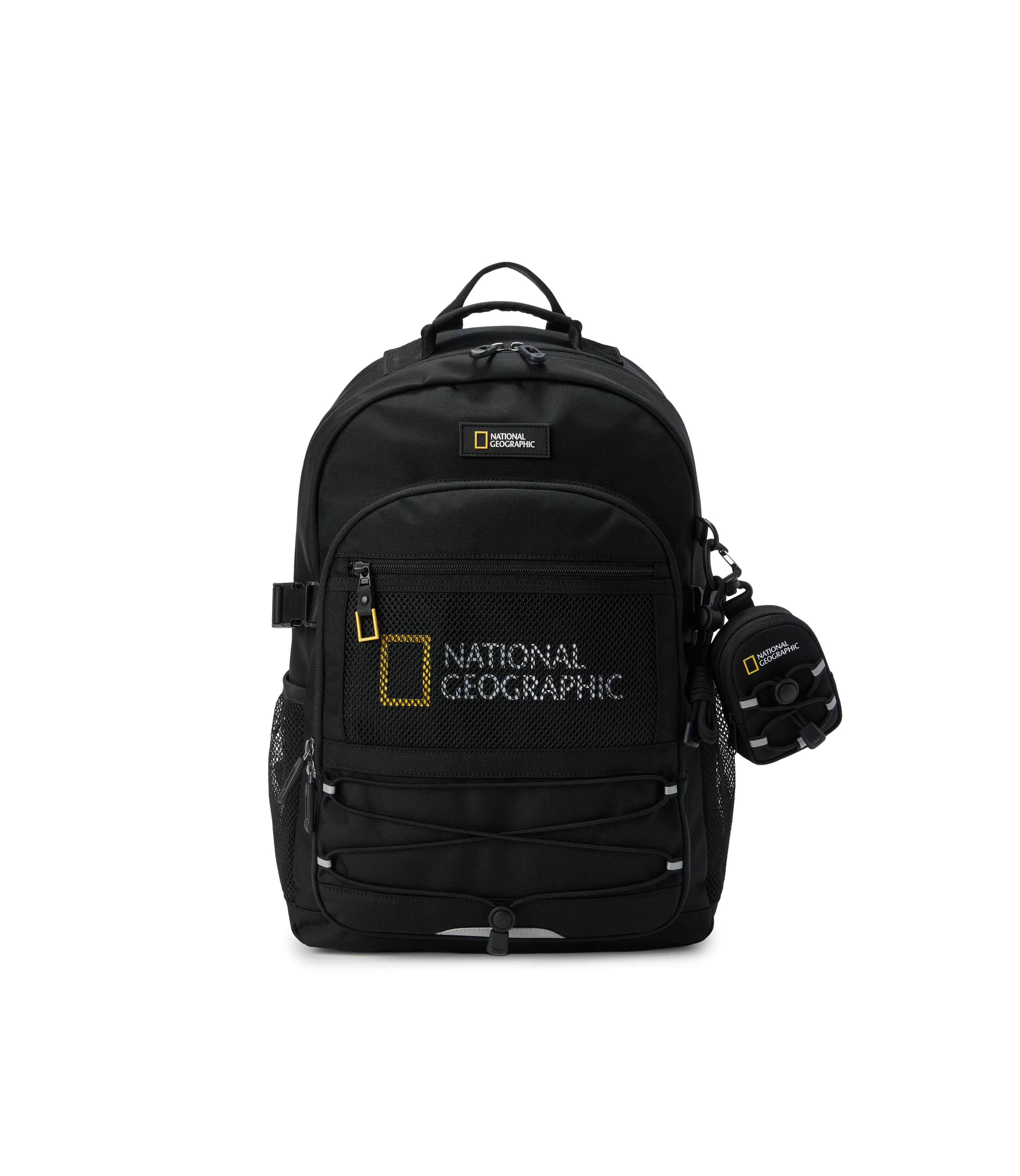 Kid's Half String Backpack<br>BLACK