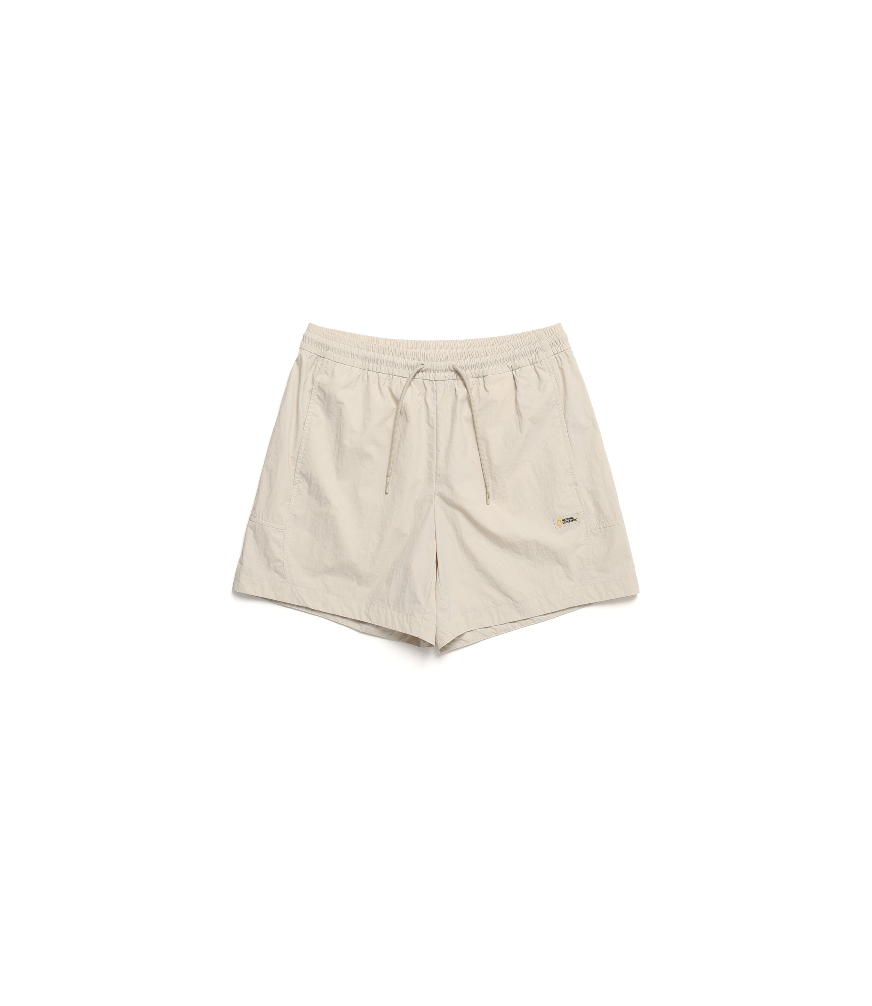 Women's BEARY Woven Short Pants<br>CRYSTAL BEIGE