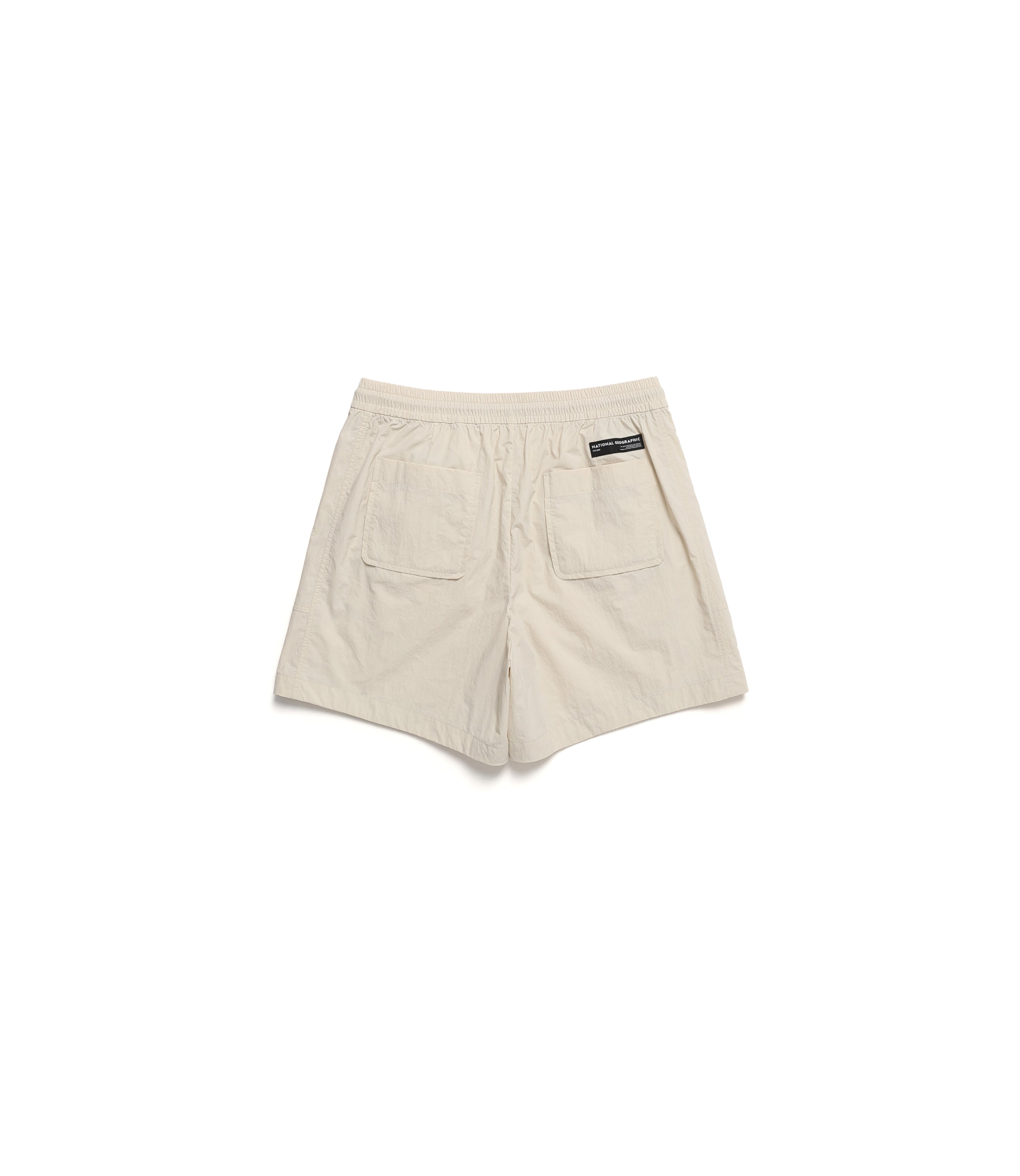 Women’s BEARY Woven Short Pants<br>CRYSTAL BEIGE